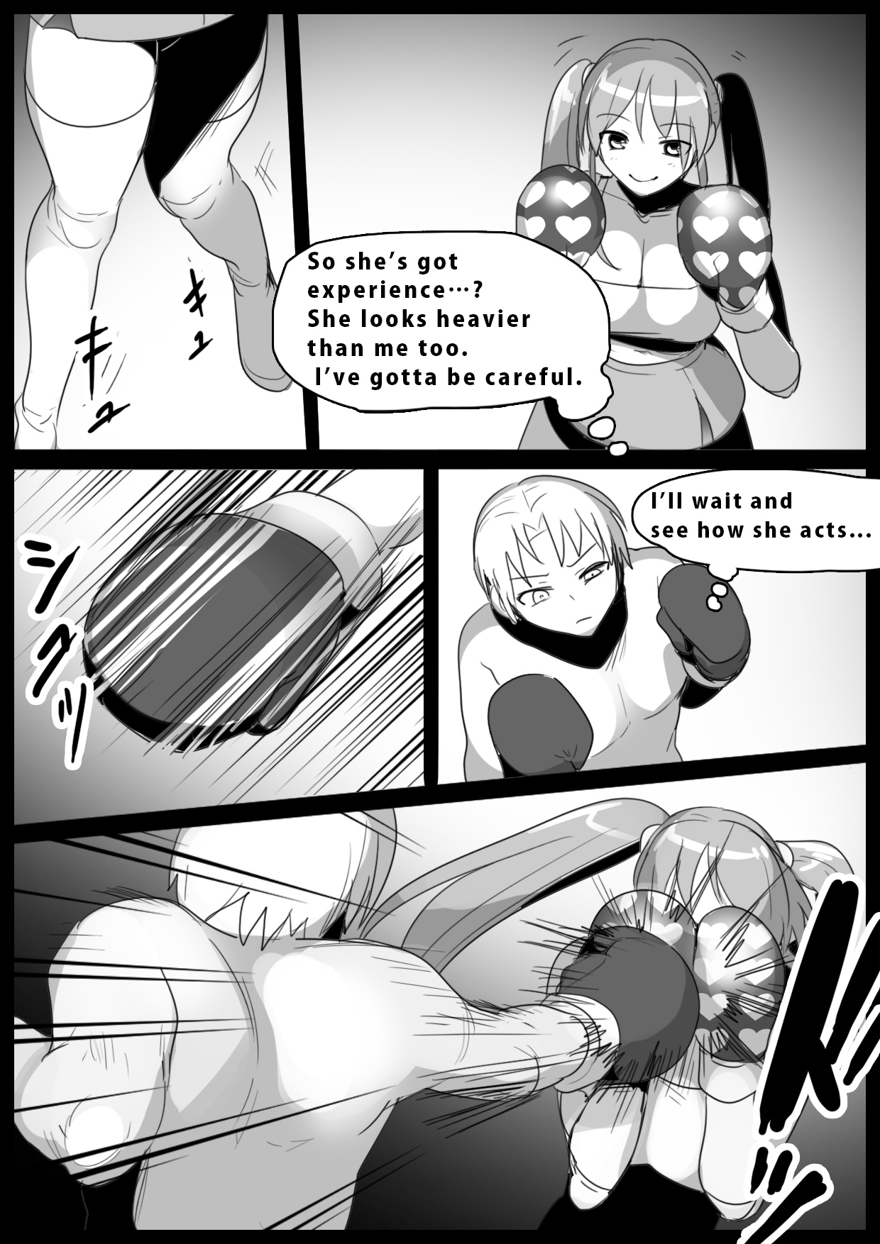 [The Nation of Head Scissors (kubi4、トッポギ)] Girls Beat! -vs モエ- [英語] - Hentaiaz.com - 3