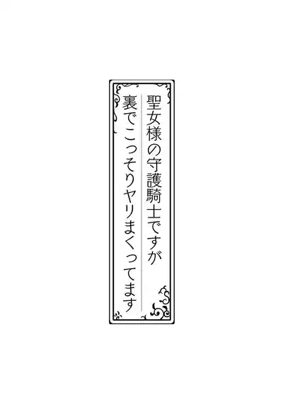 Seijo-sama no Shugo Kishi desu ga Ura de Kossori Yarimakuttemasu 3