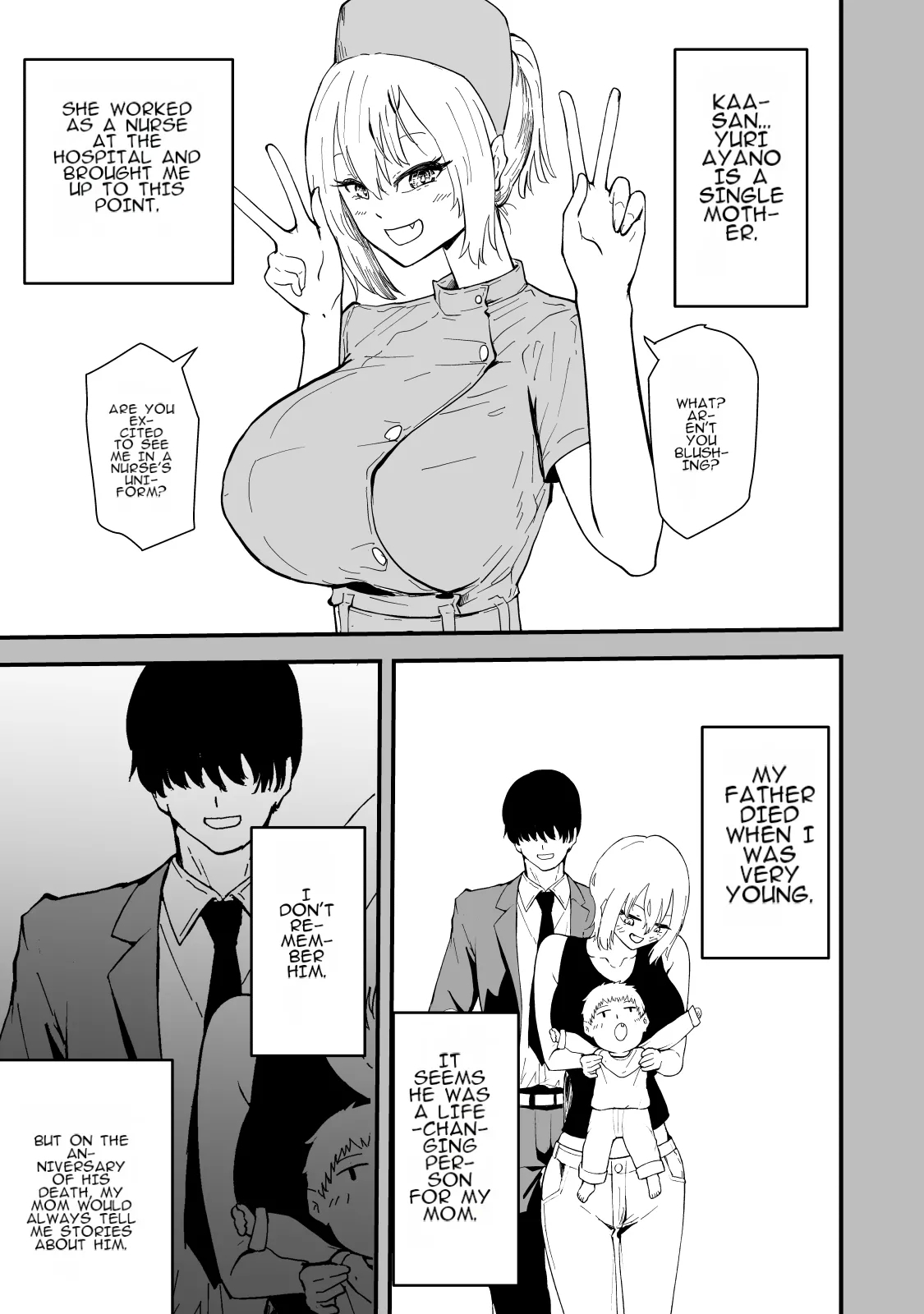 Boku no Gal KaaBakunyuu Gal Haha to Amaama Asedaku Noukou Nakadashi Sex! - Page 18