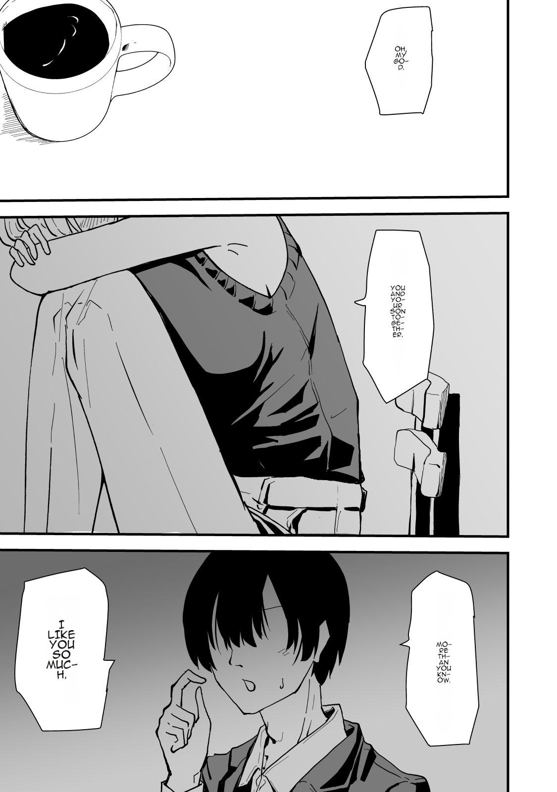 Boku no Gal KaaBakunyuu Gal Haha to Amaama Asedaku Noukou Nakadashi Sex! - Page 72