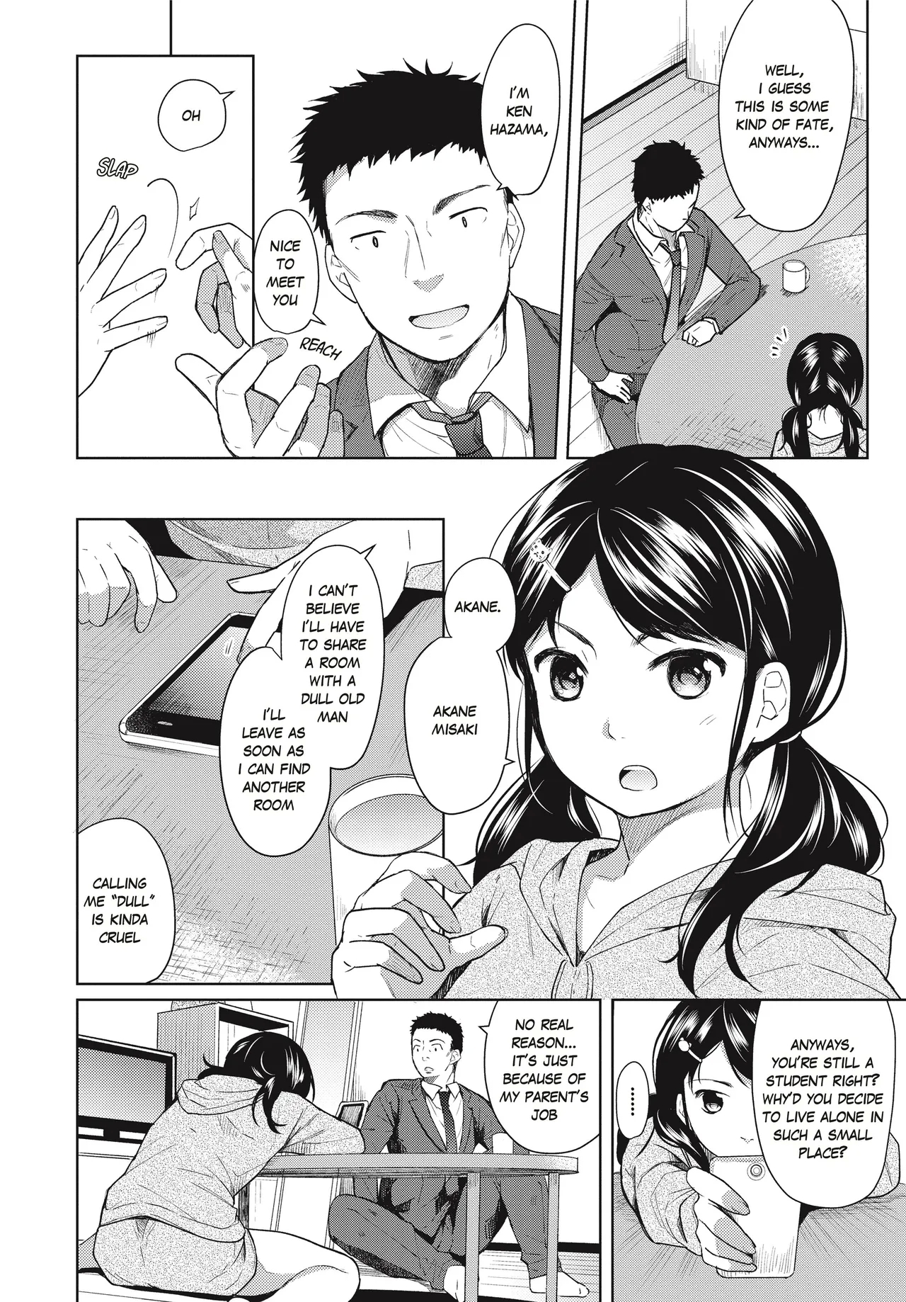 1 Room Apartment + Highschool Girl Suddenly Living Together? Close Contact!? First Sex!!? Ch.1-8 - Page 5