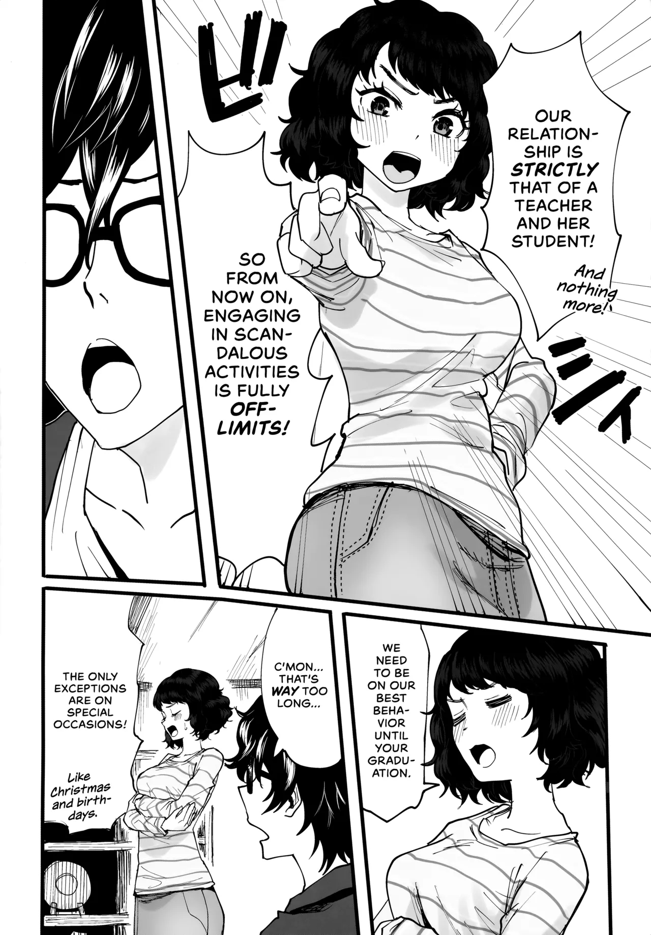 Tantou Kyoushi ni o Azukesareta no de Chokkai Kakemakuru Hon | The Book Of Withholding - Page 5