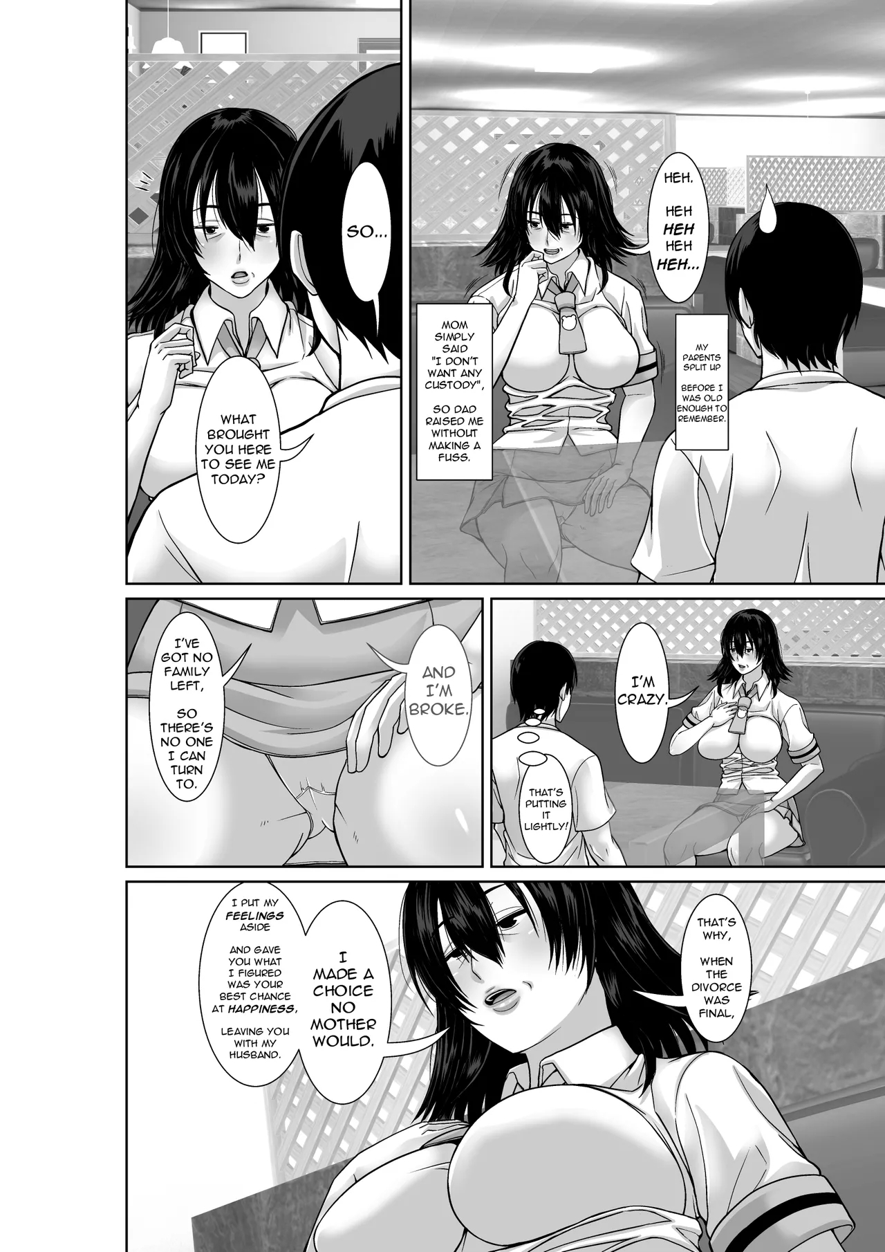 20buri ni Saikai Shita Haha ga Yuuwaku Shite Kuru | Reappearing After Twenty Years, My Mom Seduces Me - Page 4
