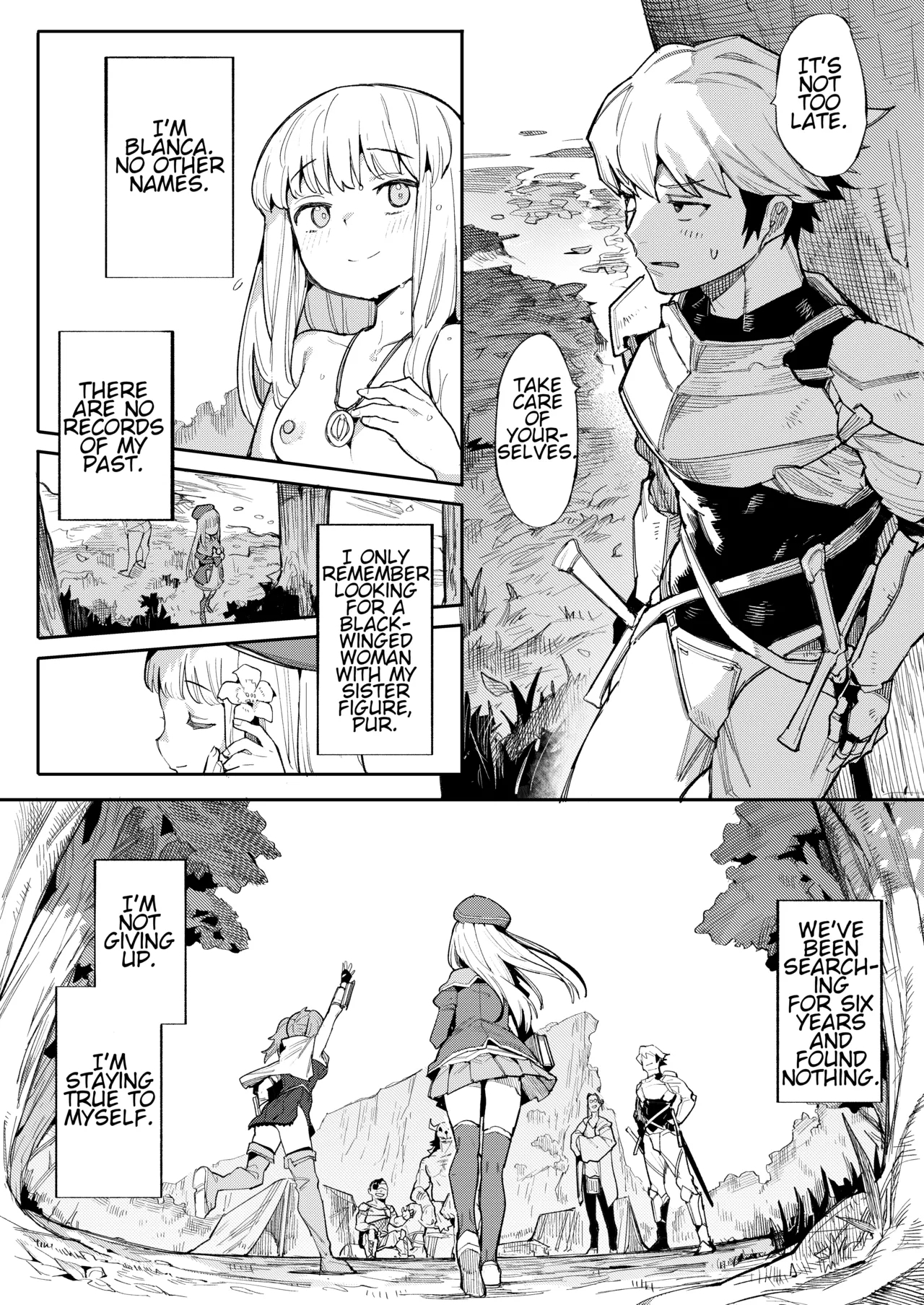 Benki Seijo Blanca Ch.2| Holy Cumdump Blanca - Page 4