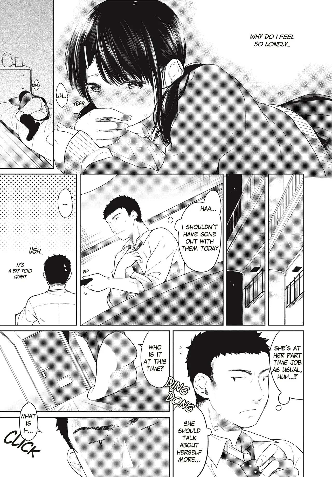 1 Room Apartment + Highschool Girl Suddenly Living Together? Close Contact!? First Sex!!? Ch.1-10 109