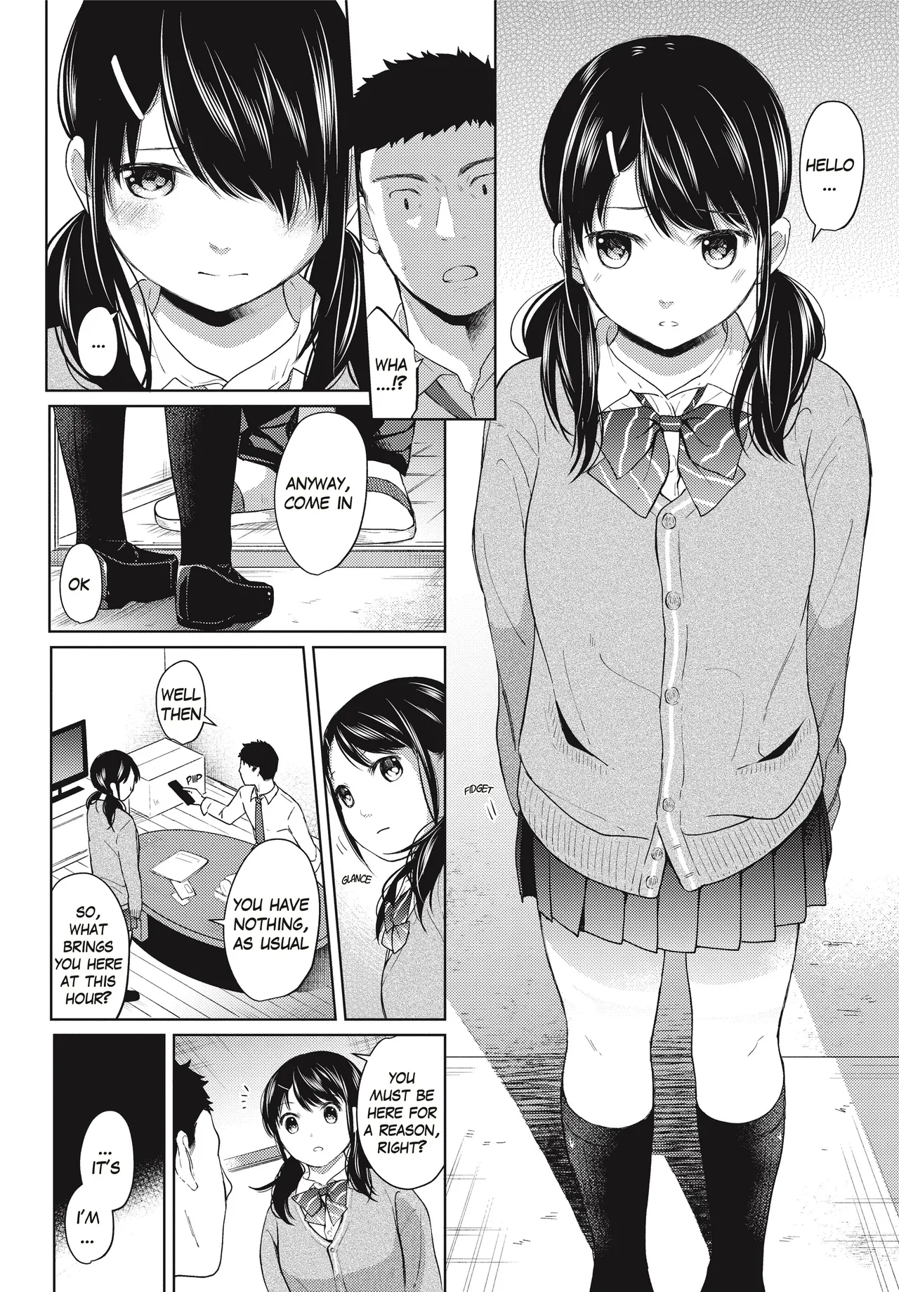 1 Room Apartment + Highschool Girl Suddenly Living Together? Close Contact!? First Sex!!? Ch.1-10 110