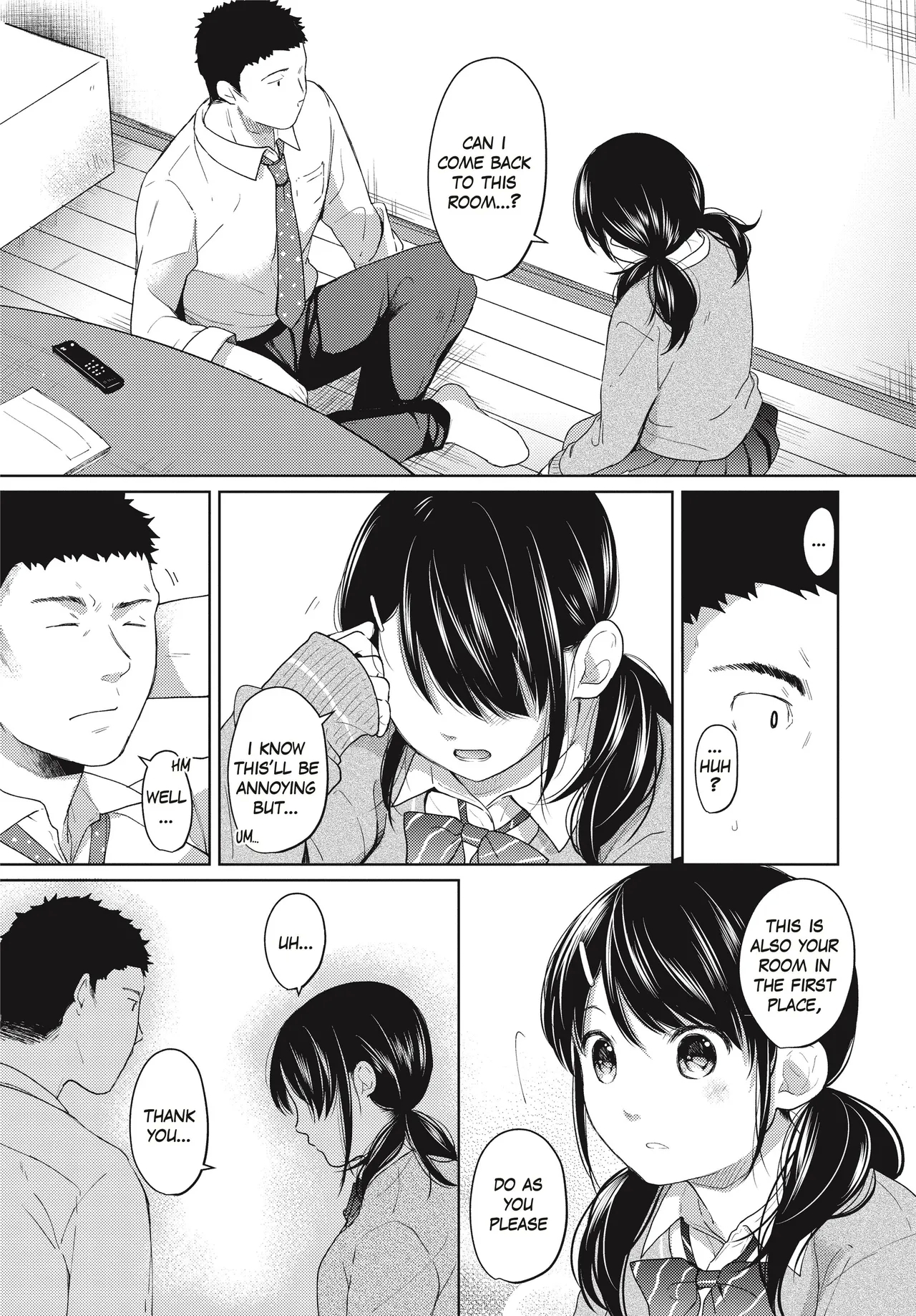 1 Room Apartment + Highschool Girl Suddenly Living Together? Close Contact!? First Sex!!? Ch.1-10 111