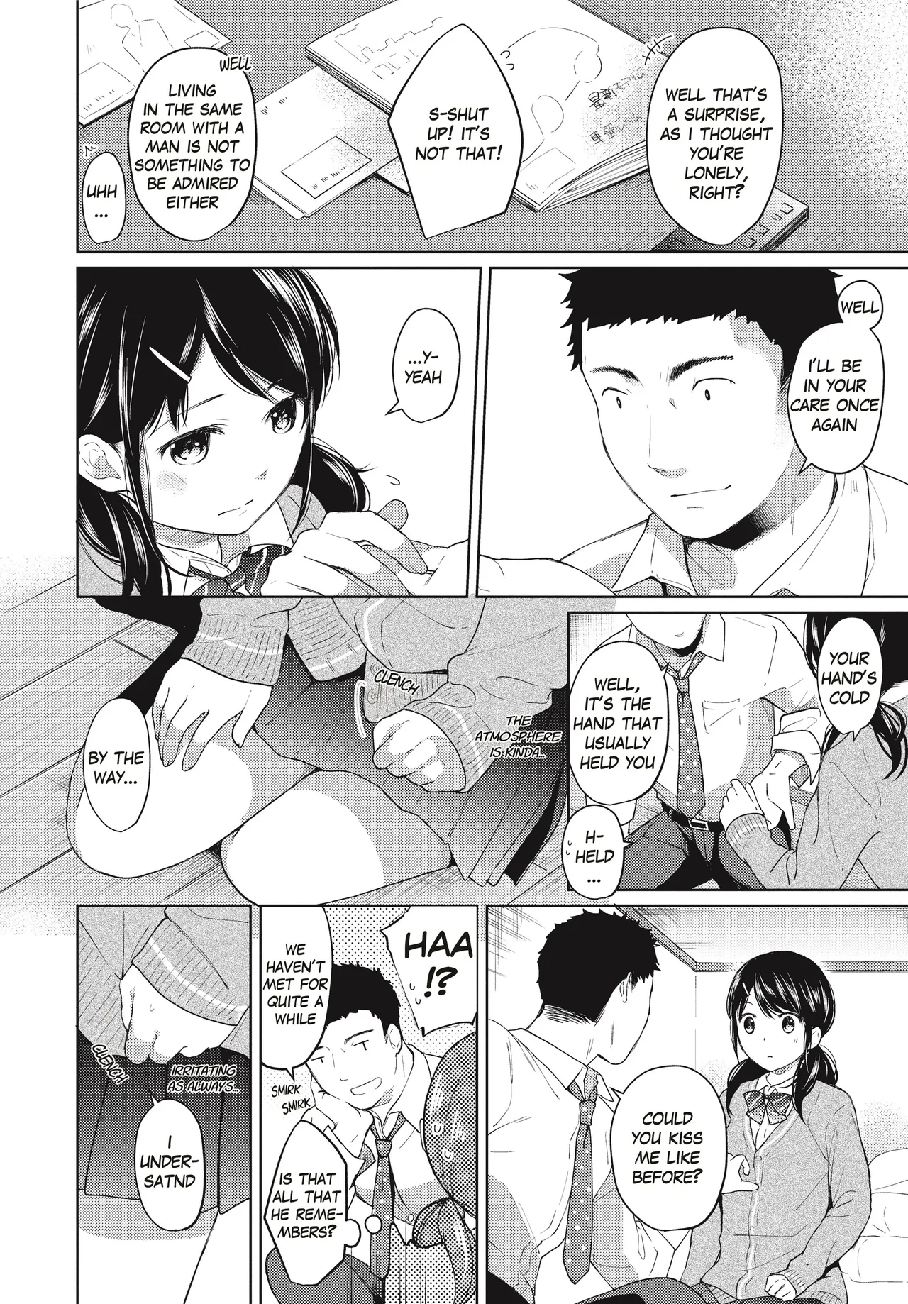 1 Room Apartment + Highschool Girl Suddenly Living Together? Close Contact!? First Sex!!? Ch.1-10 112