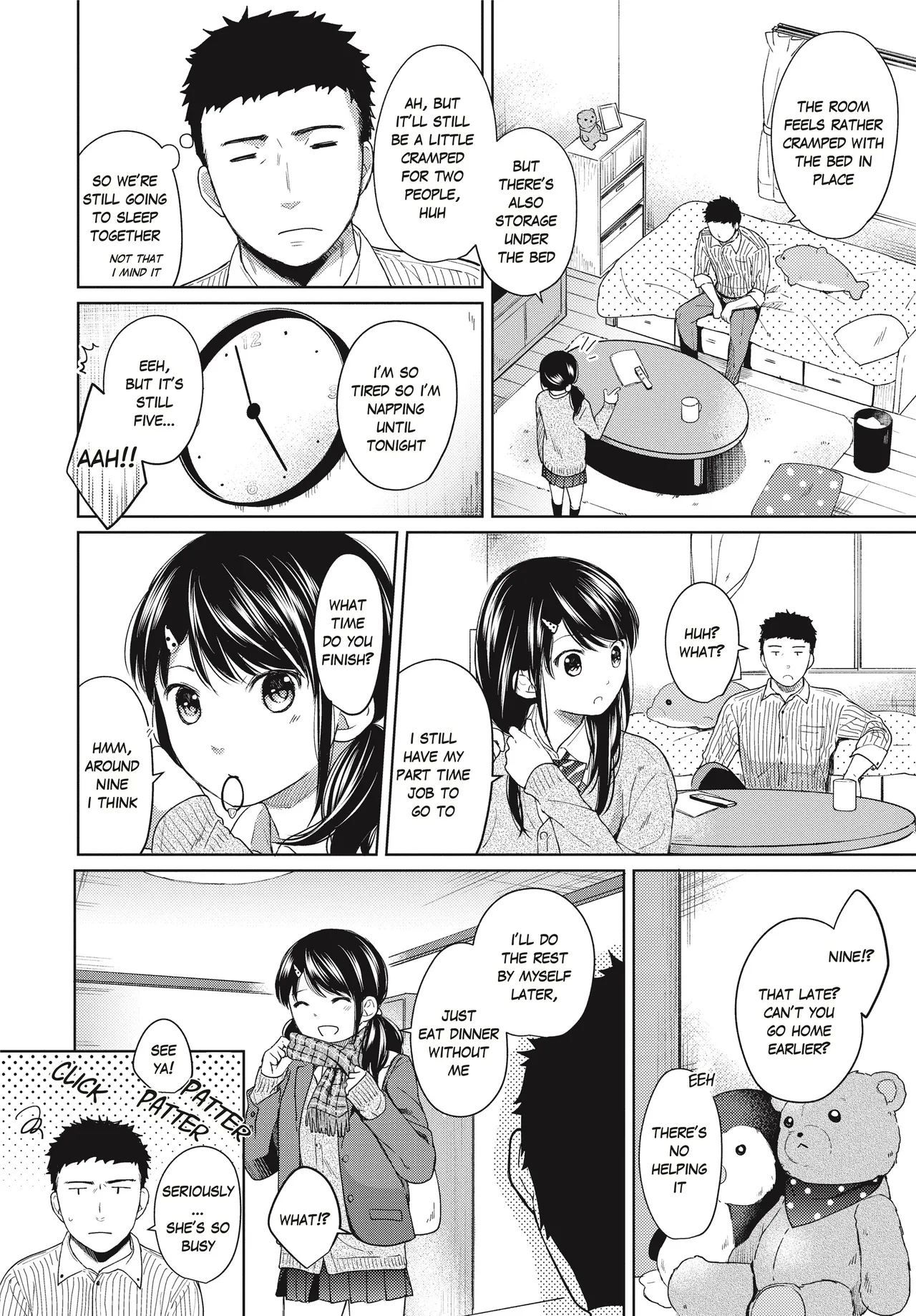 1 Room Apartment + Highschool Girl Suddenly Living Together? Close Contact!? First Sex!!? Ch.1-10 132