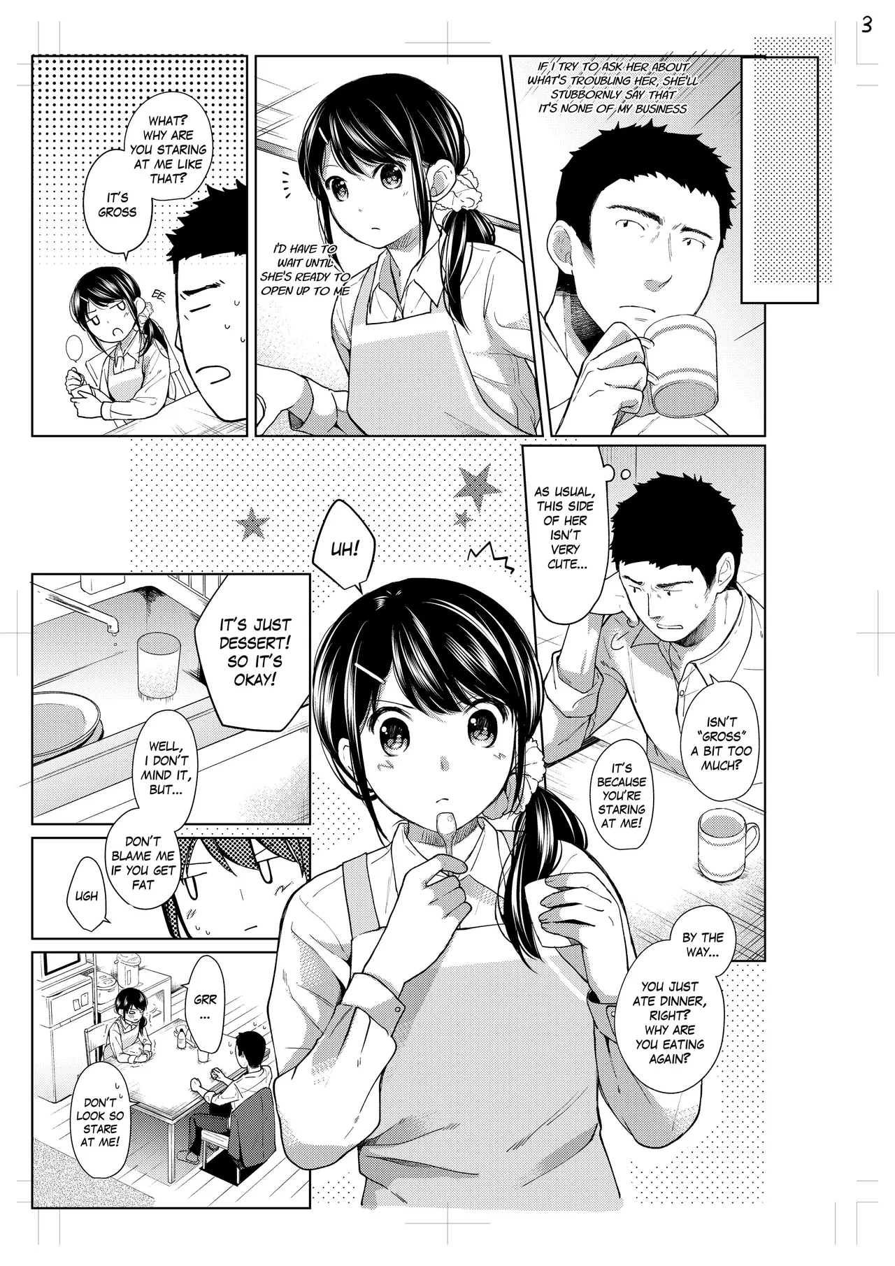 1 Room Apartment + Highschool Girl Suddenly Living Together? Close Contact!? First Sex!!? Ch.1-10 159