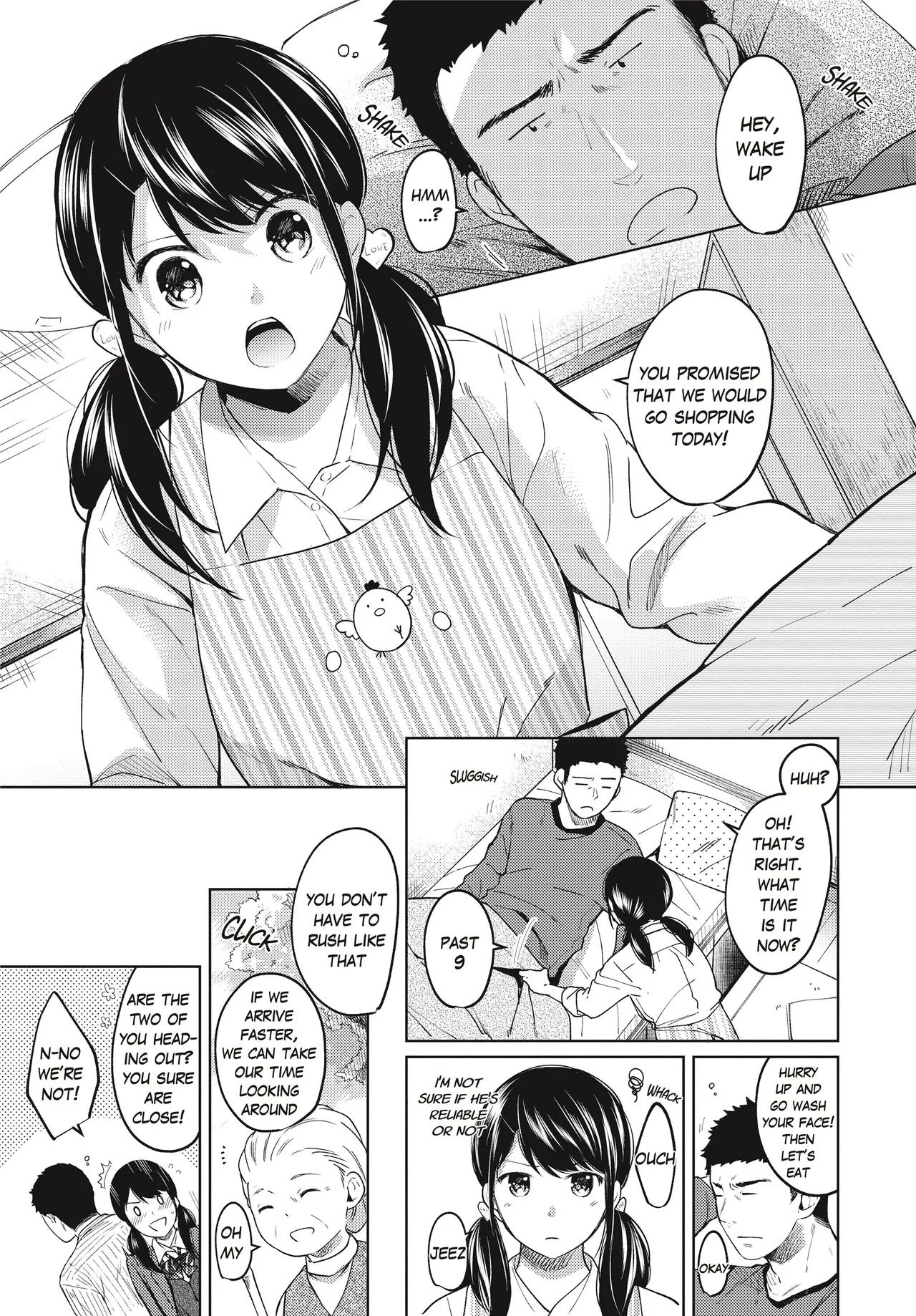 1 Room Apartment + Highschool Girl Suddenly Living Together? Close Contact!? First Sex!!? Ch.1-10 183