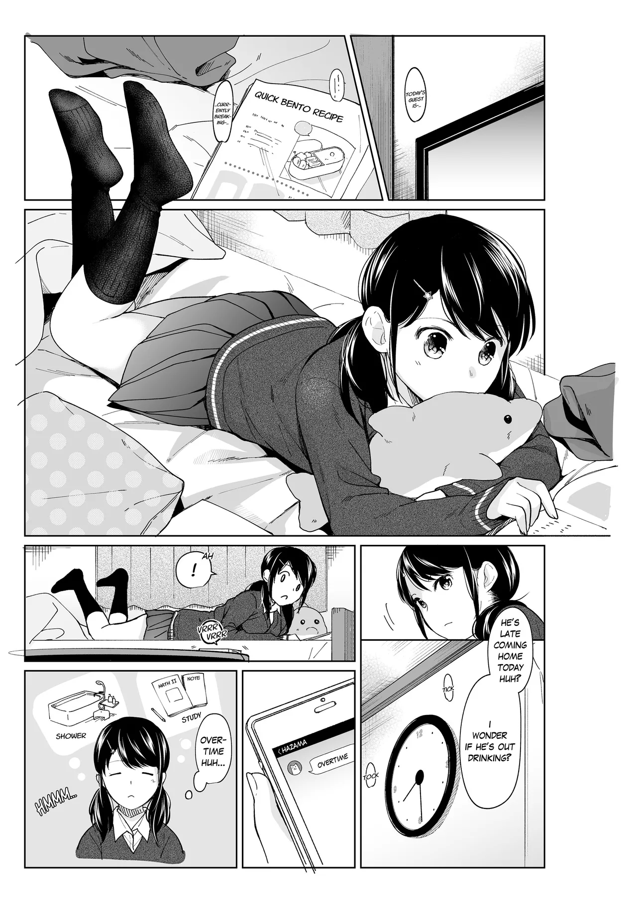 1 Room Apartment + Highschool Girl Suddenly Living Together? Close Contact!? First Sex!!? Ch.1-10 209