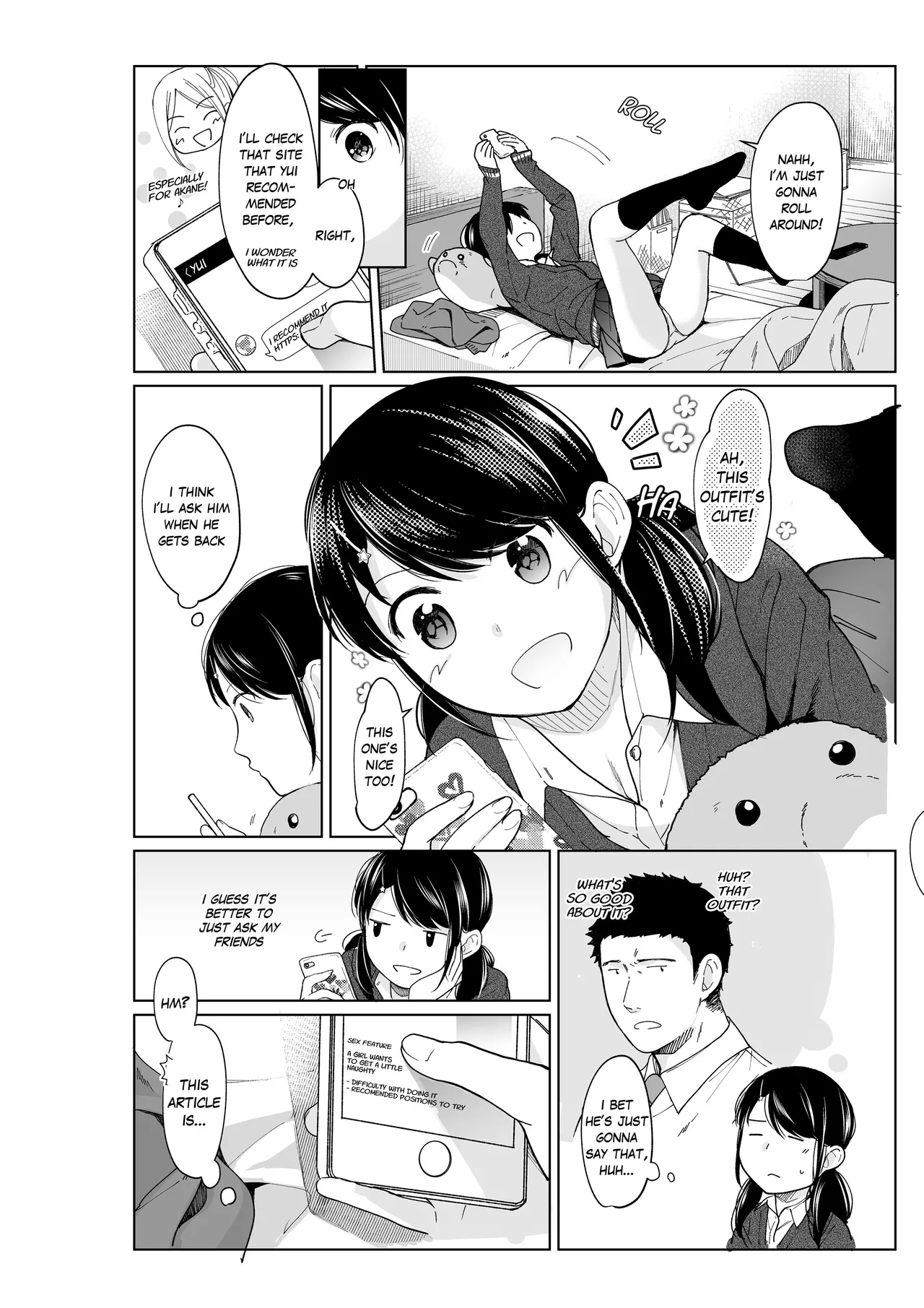 1 Room Apartment + Highschool Girl Suddenly Living Together? Close Contact!? First Sex!!? Ch.1-10 210