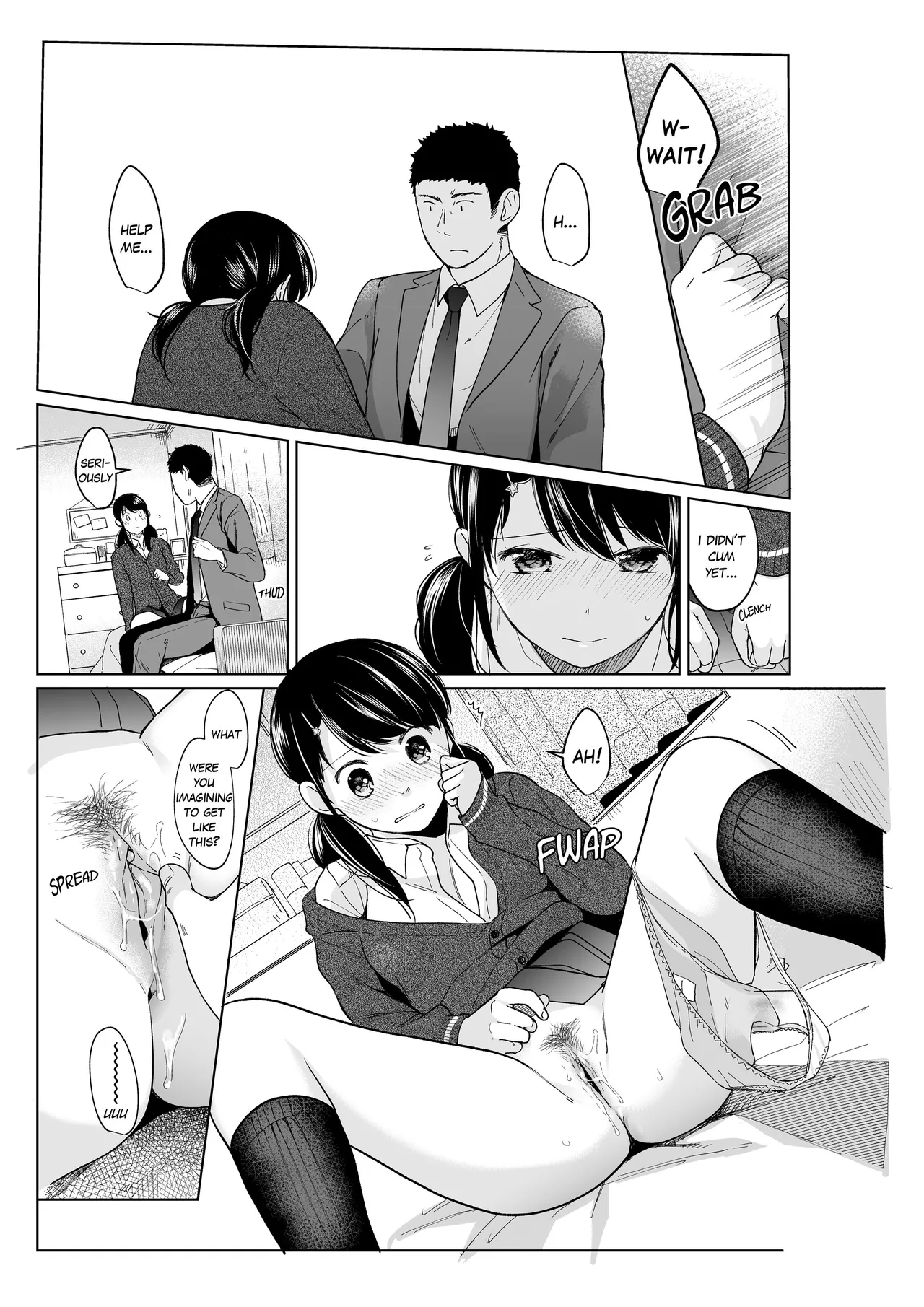 1 Room Apartment + Highschool Girl Suddenly Living Together? Close Contact!? First Sex!!? Ch.1-10 217