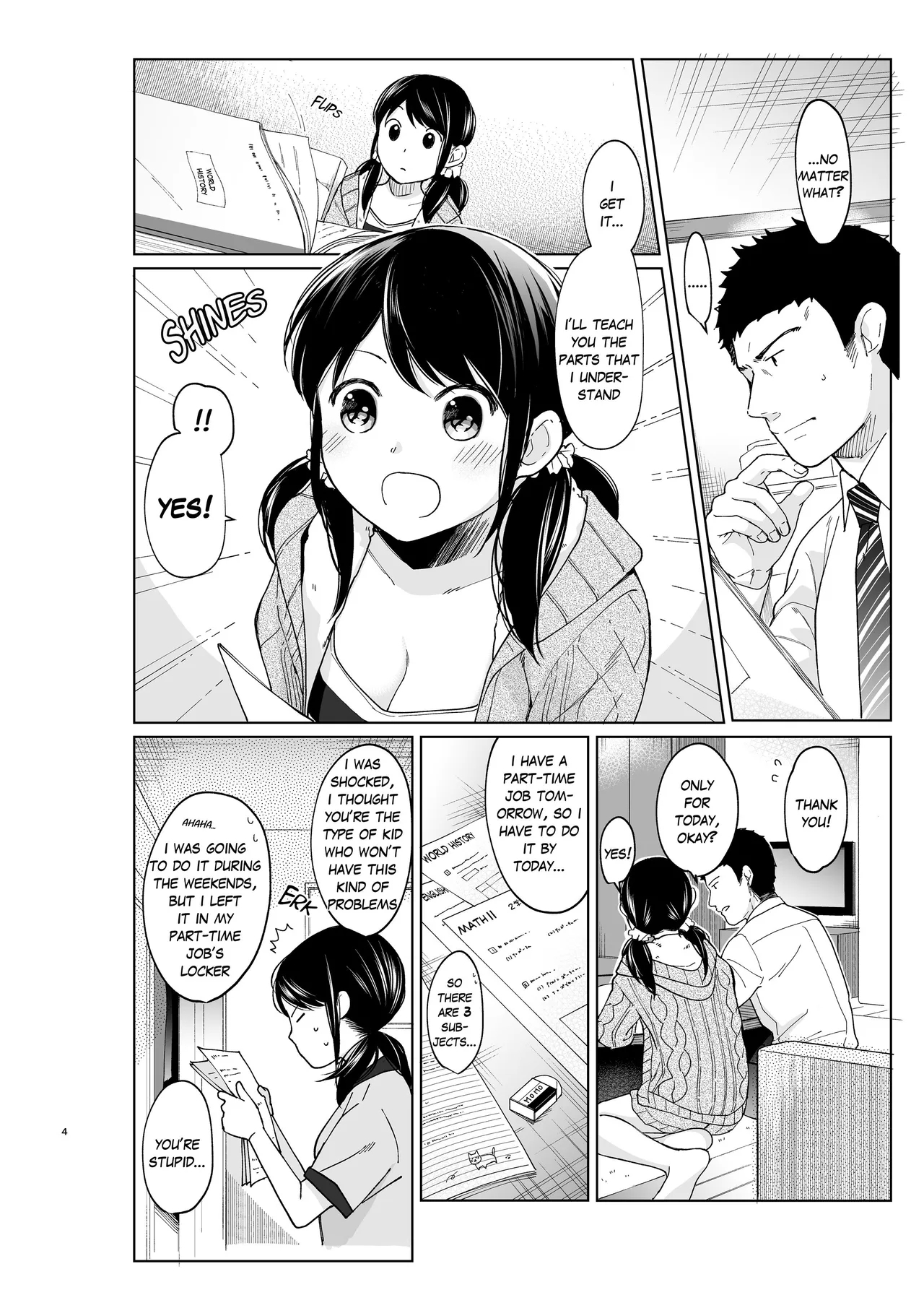 1 Room Apartment + Highschool Girl Suddenly Living Together? Close Contact!? First Sex!!? Ch.1-10 238