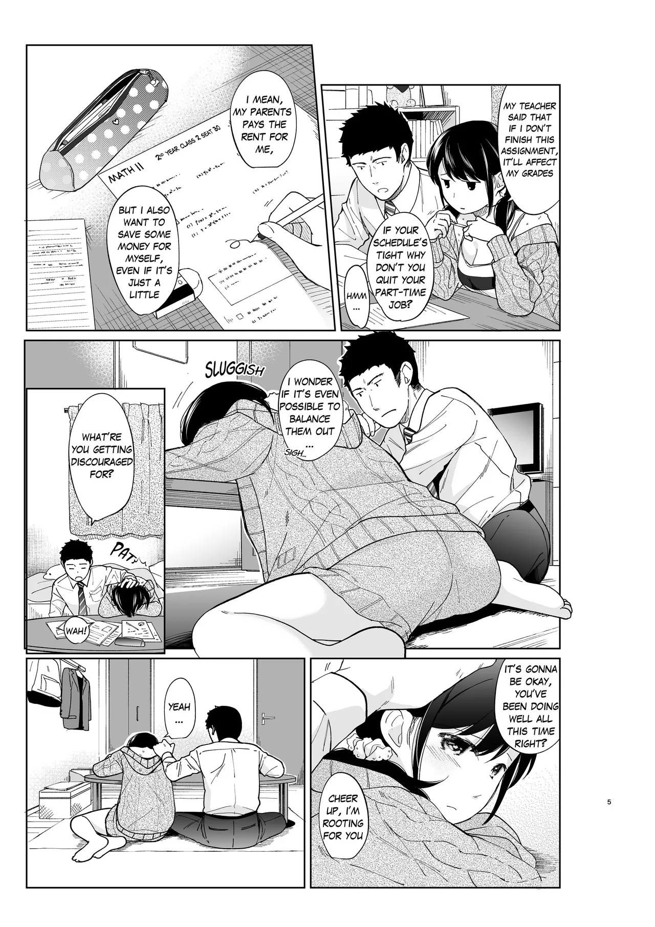 1 Room Apartment + Highschool Girl Suddenly Living Together? Close Contact!? First Sex!!? Ch.1-10 239