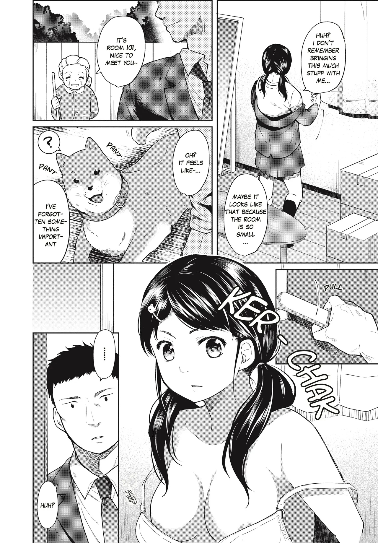 1 Room Apartment + Highschool Girl Suddenly Living Together? Close Contact!? First Sex!!? Ch.1-10 2