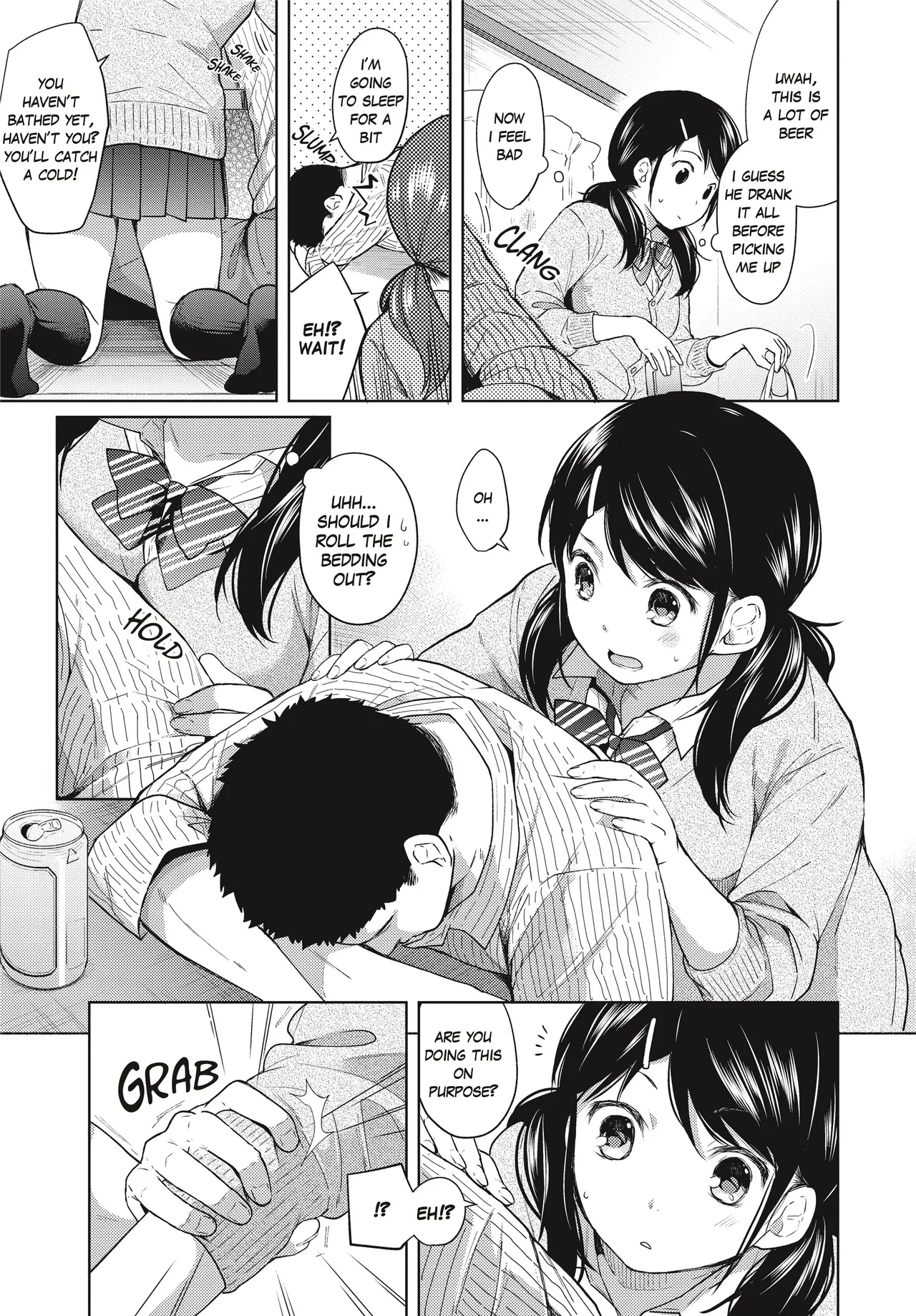 1 Room Apartment + Highschool Girl Suddenly Living Together? Close Contact!? First Sex!!? Ch.1-10 57