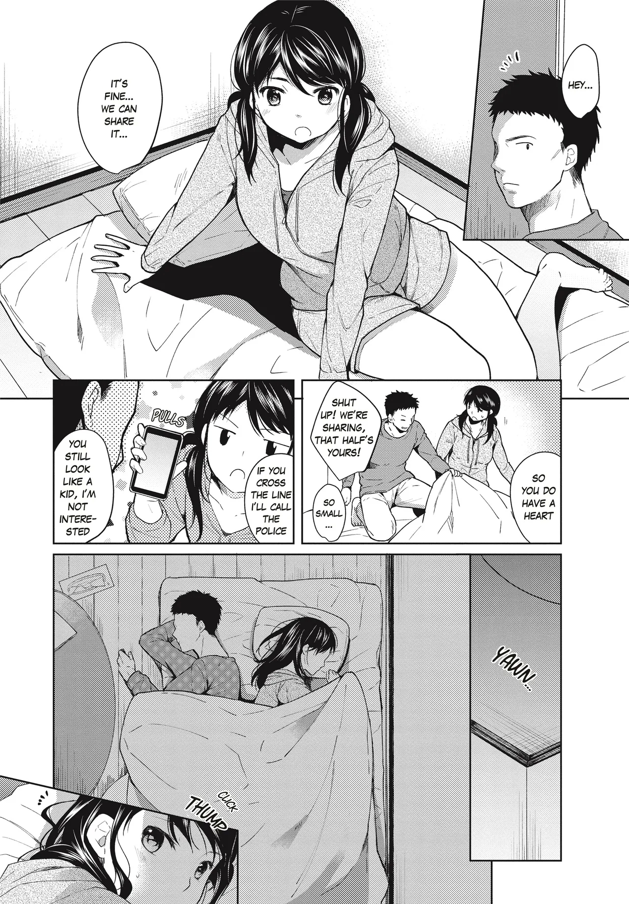 1 Room Apartment + Highschool Girl Suddenly Living Together? Close Contact!? First Sex!!? Ch.1-10 6