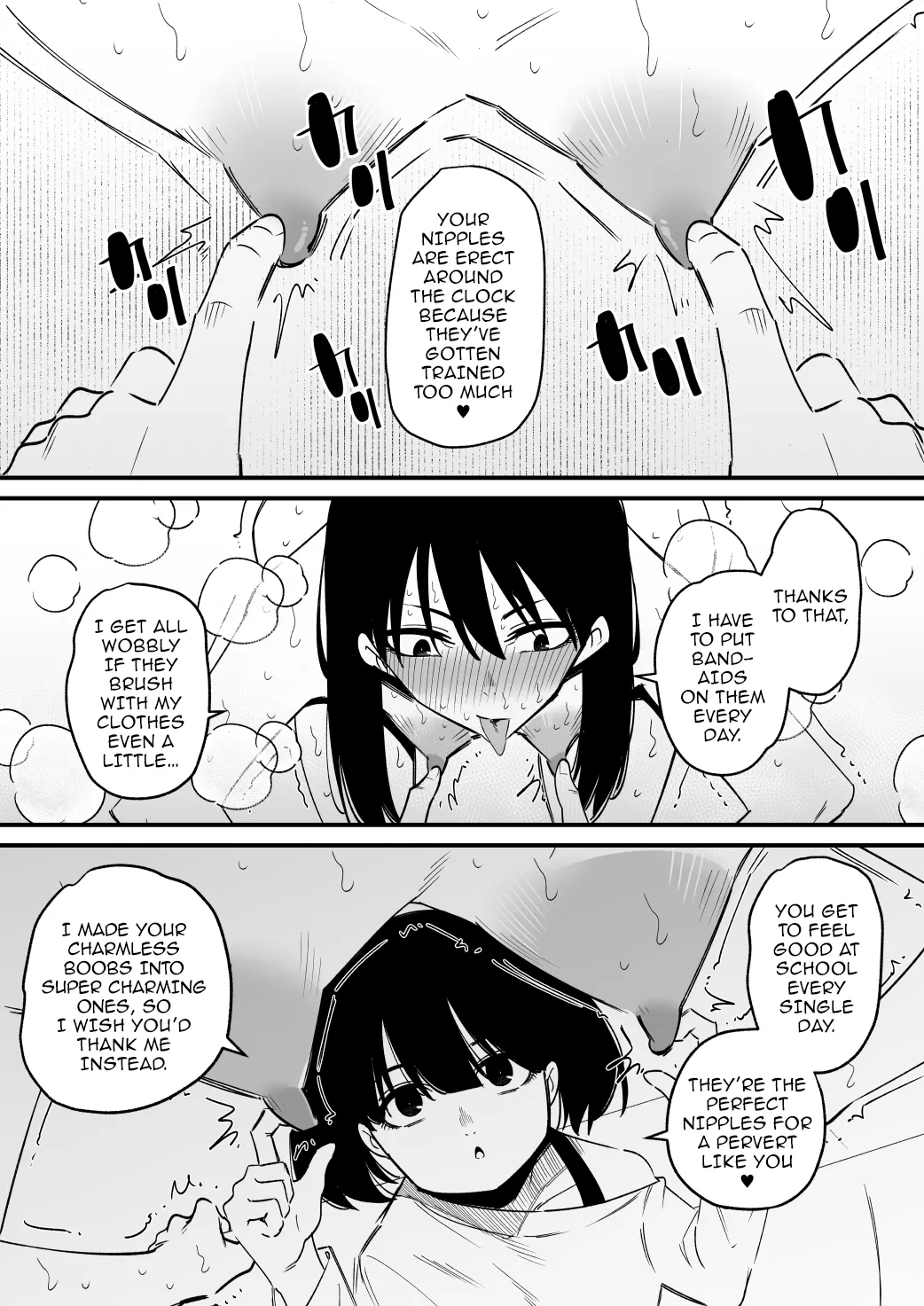 Chikubi Kaihatsu Zumi no Onee-chan o Kyou mo Chikubi dake Choukyou Shite Ageru | Today I'm Only Going to Train the Nipples of My Sister Who's Thoroughly Conditioned to Feel Pleasure from Her Nipples - Page 9