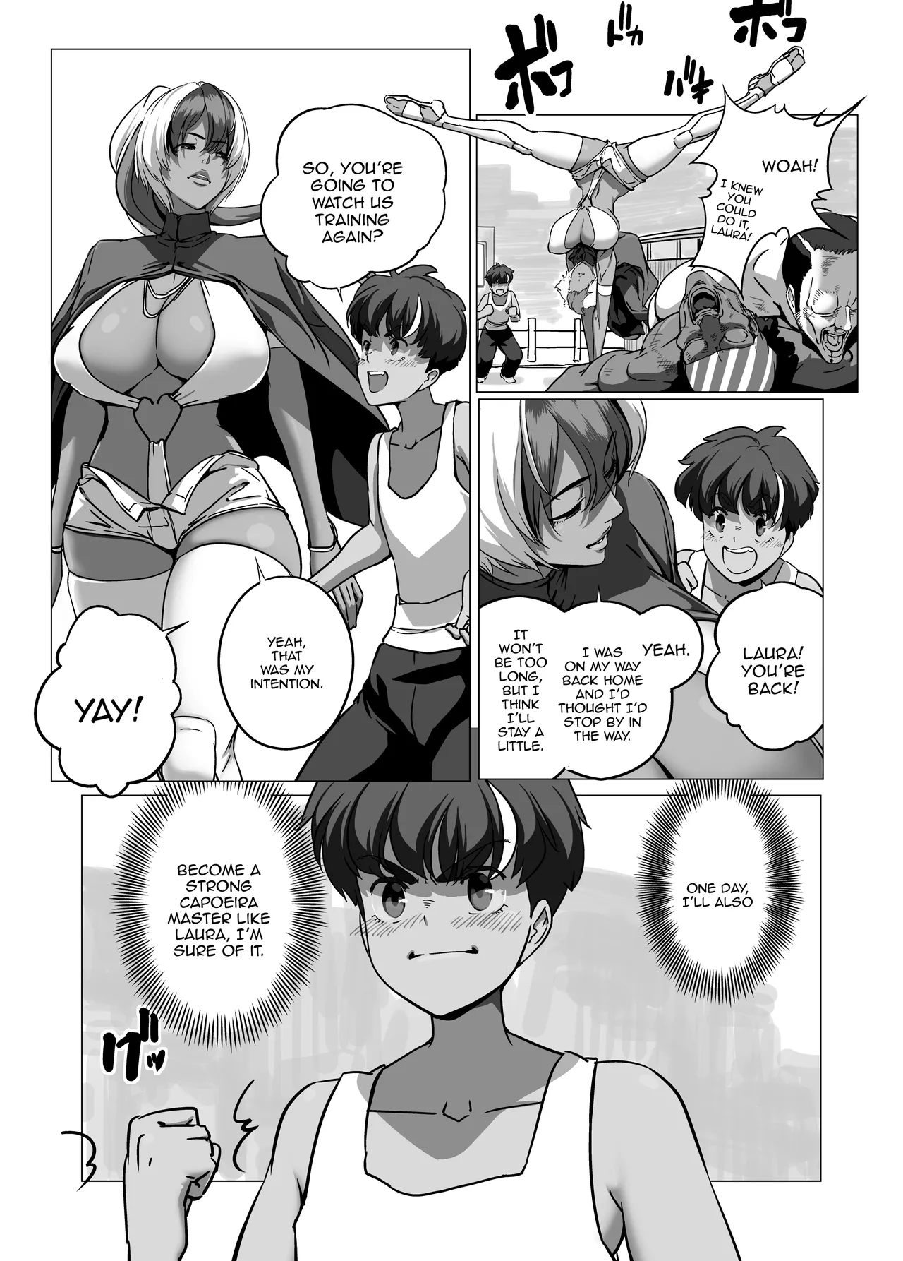 Minor Kakutougi Bijo Series Capoeira no OnnaCapoeira Woman - Page 5