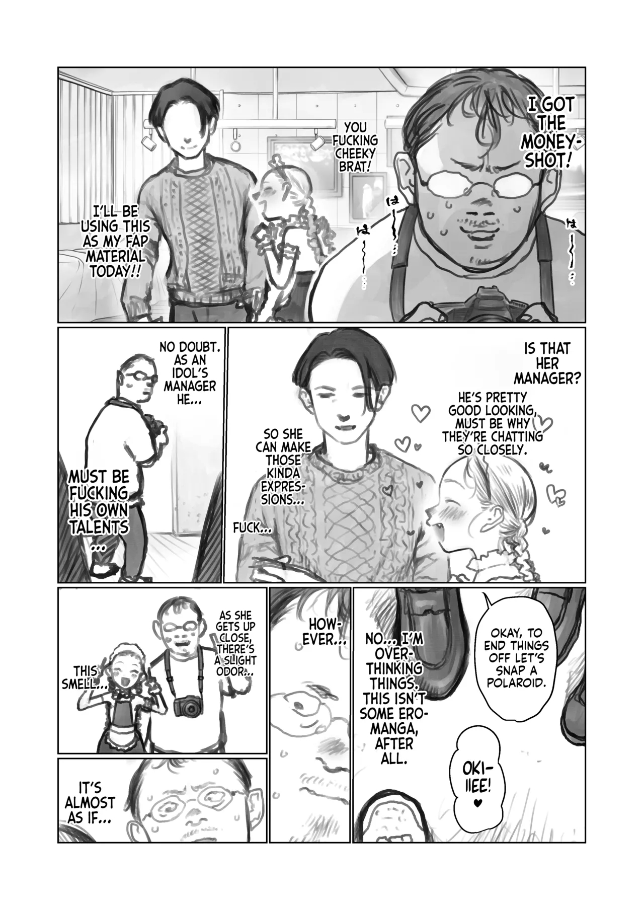Osu no Kaori Tadayou Oshi no Ko | The lingering scent of a man is on my oshi - Page 3