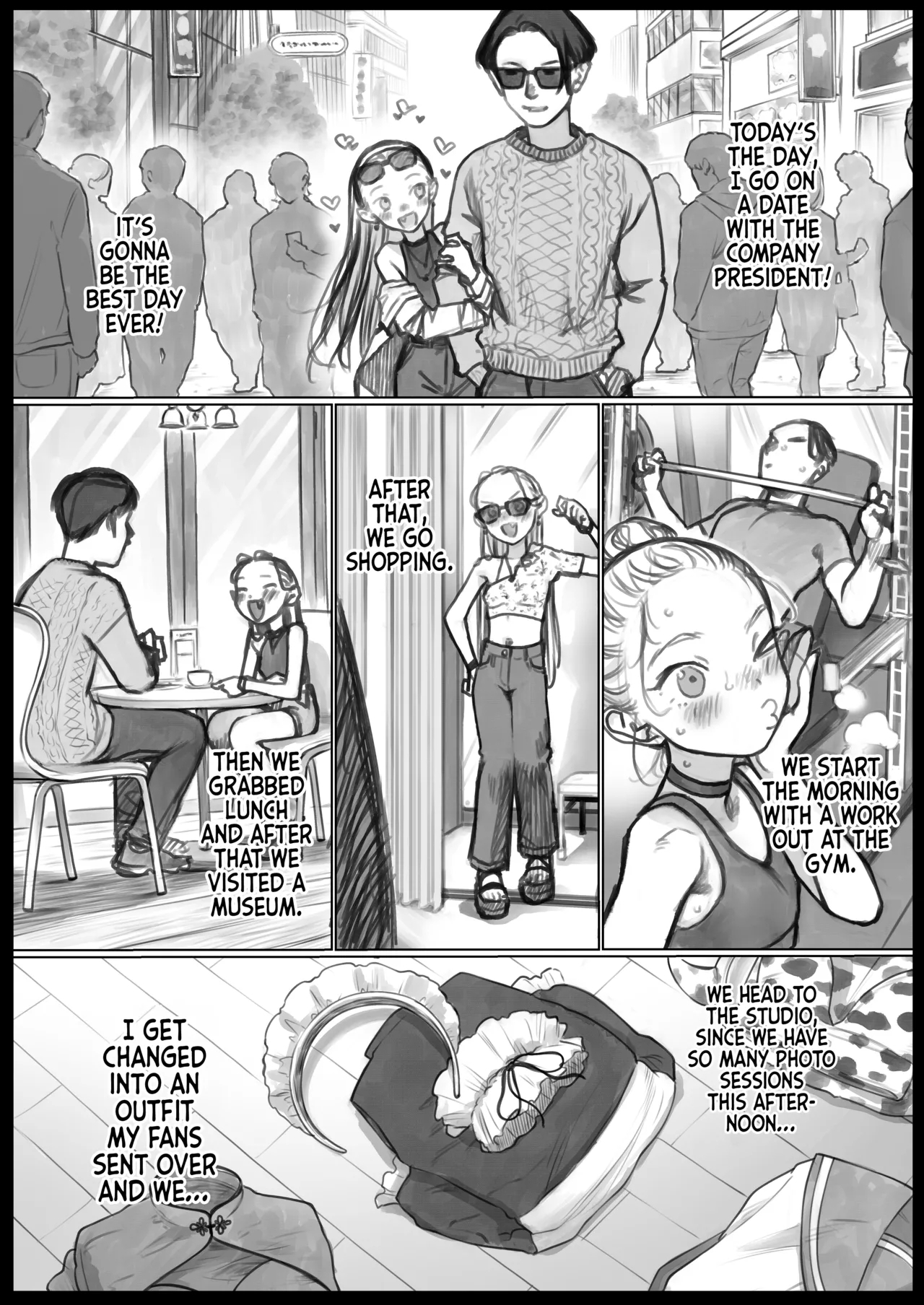 Osu no Kaori Tadayou Oshi no Ko | The lingering scent of a man is on my oshi - Page 5