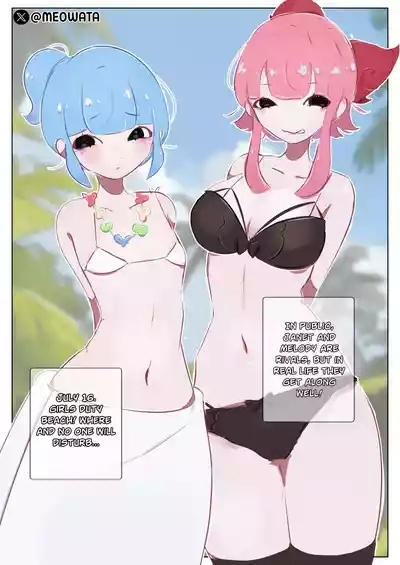 Janet and Melodie beach episode 2