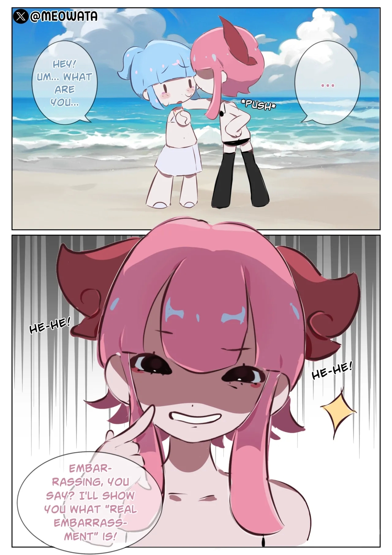 Janet and Melodie beach episode - Page 4