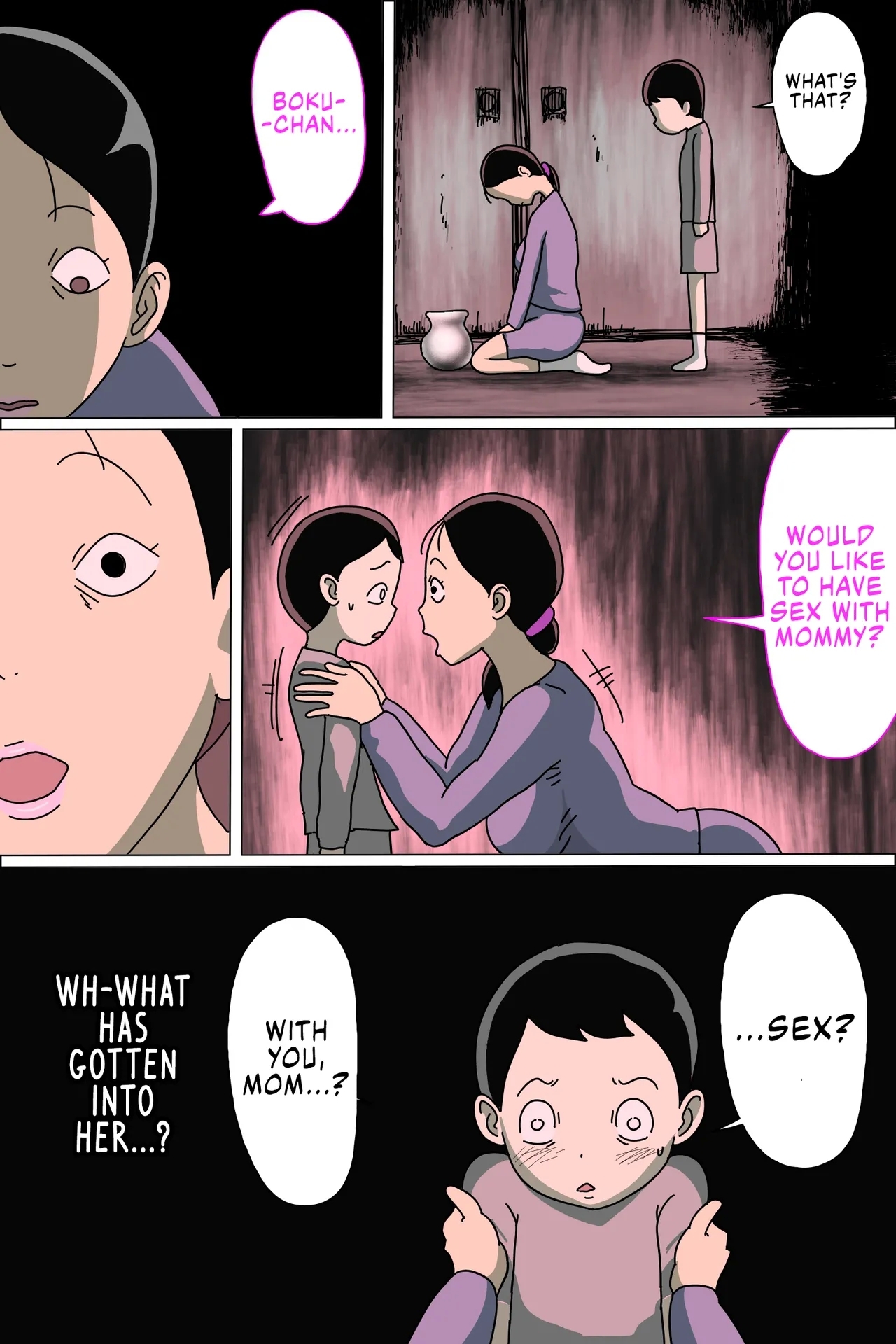 Tsubo mama. Sukebe guru i | My Mother, Ensnared by the Jar of Lust - Page 6