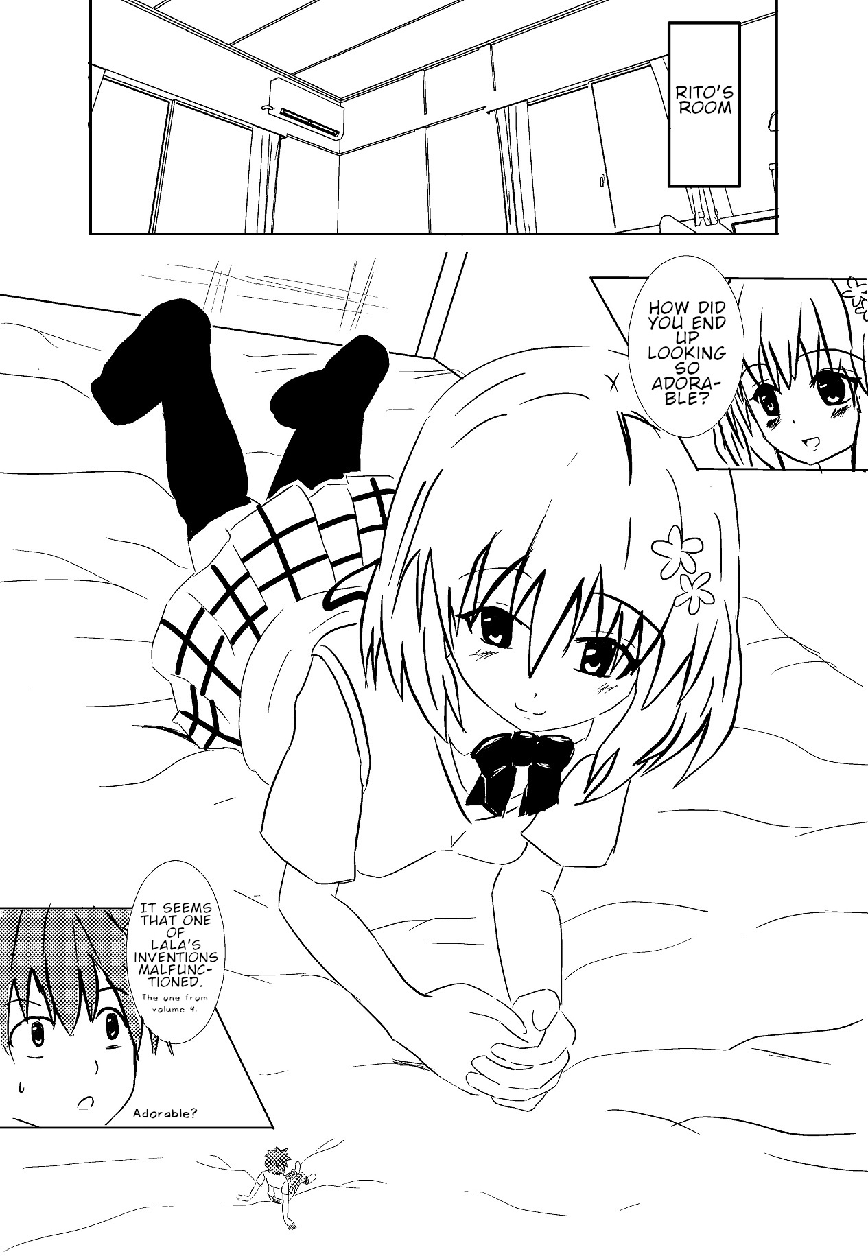 Rito ga Chiisaku Natte Momo to | Shrunken Rito and Momo 2