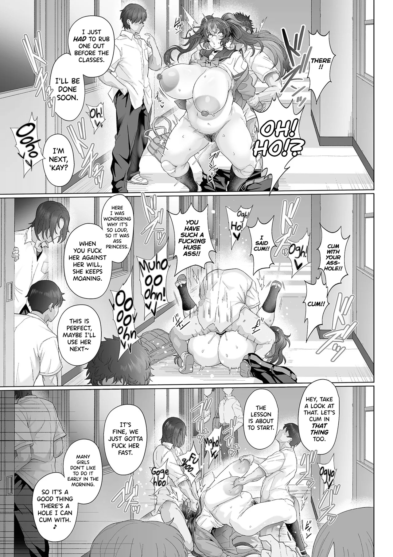 [Tawara Hiryuu] Seishori Gimuka Sekai - Sexual treatment Mandatory World  Ch.1-3 [English] [biribiri] 19