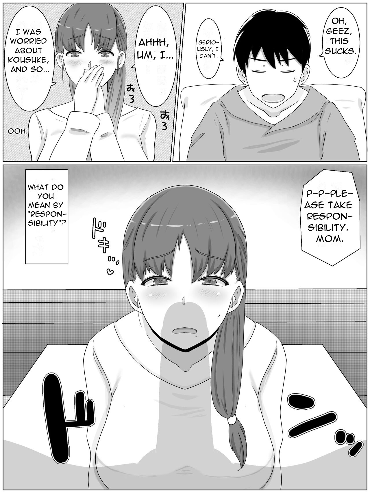 Kaa-san to Shitai Koto ~ Musuko no Kodane de Haramu Kyonyuu Haha - Page 8