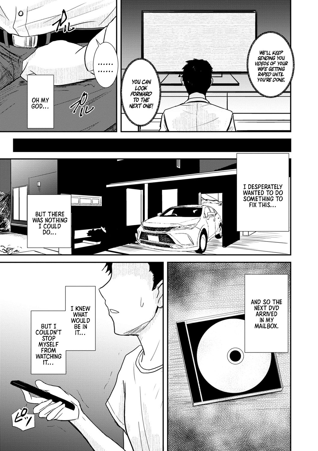Yuukai Sareta Video no Naka no Tsuma wa Ore ga Shiru Yori Midara Datta... | My Kidnapped Wife in the Video Was Sluttier Than I Ever Knew - Page 7