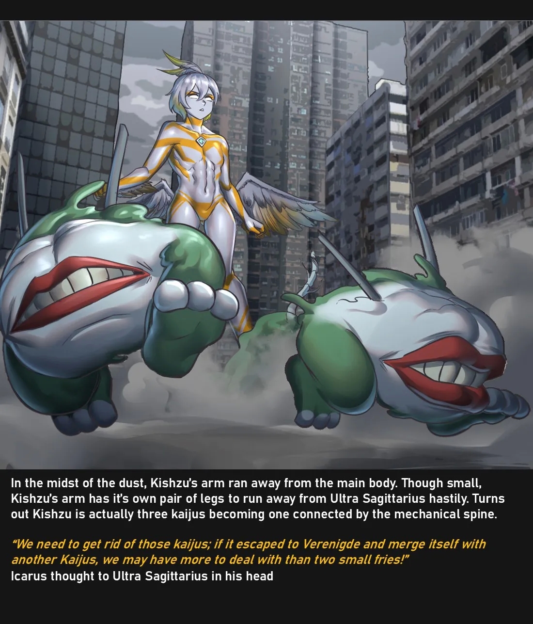 【ArsonicHawt】Ultra Sagittarius vs Muscario - Page 10