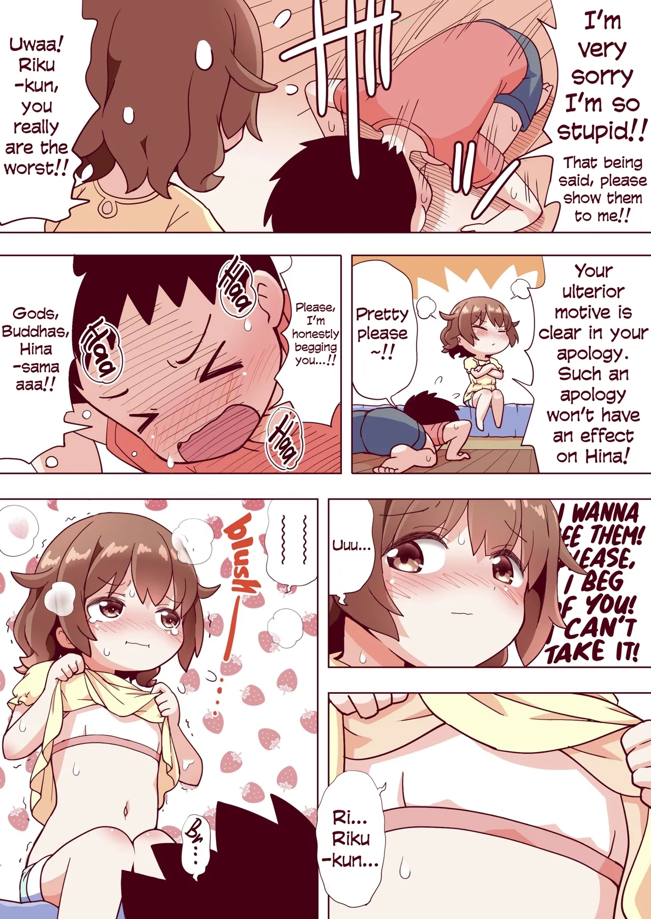 Osananajimi no Hajimete no Bra o Karakatteitara | I tried making a joke about my childhood friend’s first bra, but then… - Page 6