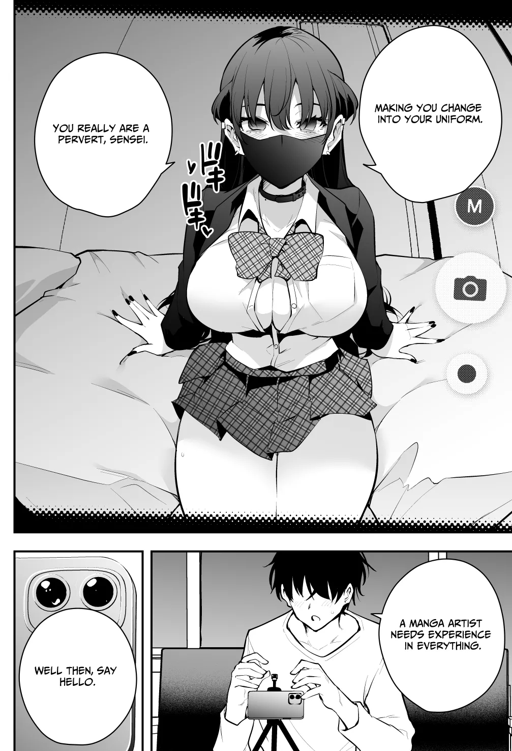 Uchi ni Sumitsuita Yandere Kanojo wa Yottara Sugoi Setsu | The Story of a Manga Artist Who Was Imprisoned by a Strange High School Girl - Page 6