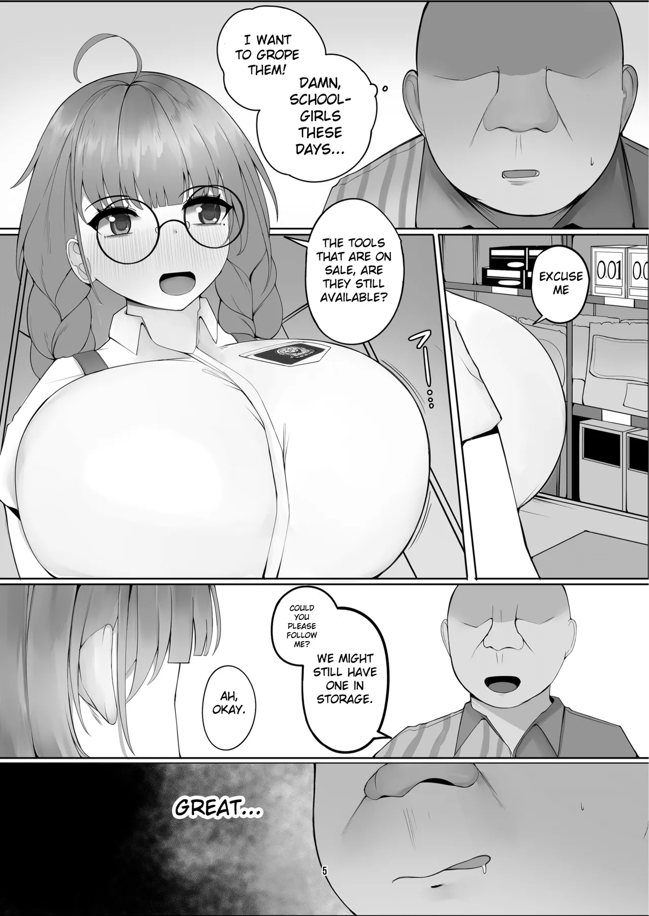 Supplementary class at the convenience store - Page 5