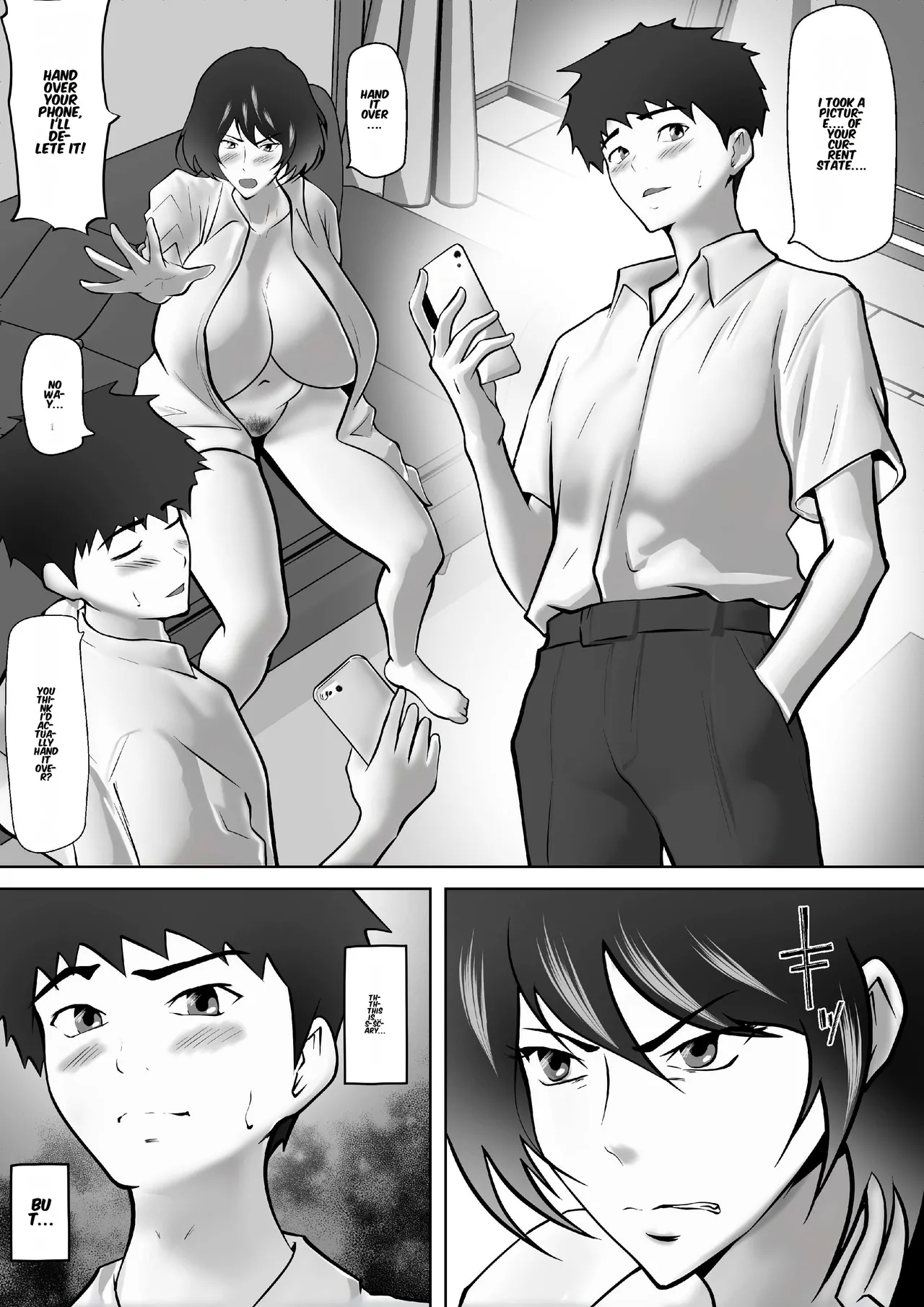 Tachiba Gyakuten ~Pawahara o Suru Gibo no Onanie ga Toreta node Shitagawaseru Koto ni Shita 12