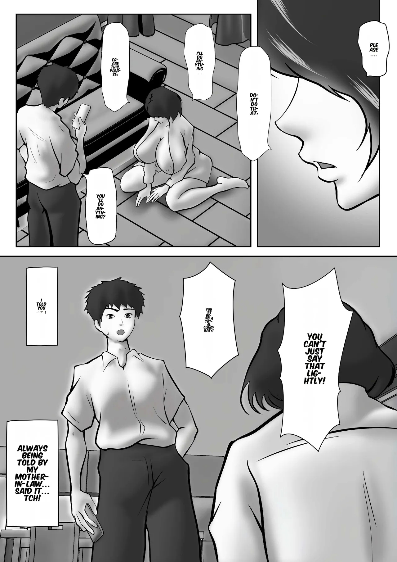 Tachiba Gyakuten ~Pawahara o Suru Gibo no Onanie ga Toreta node Shitagawaseru Koto ni Shita 15