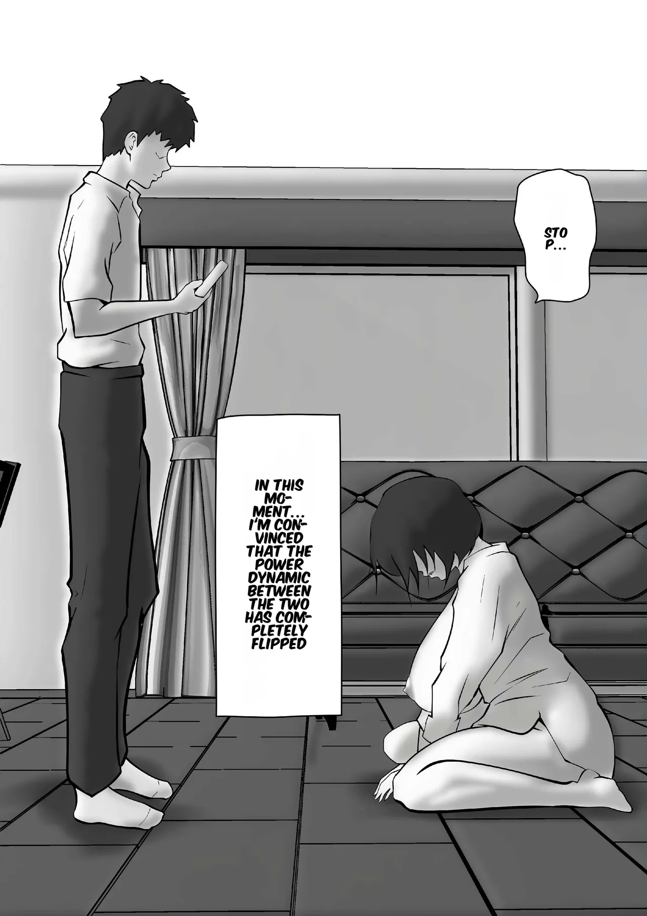 Tachiba Gyakuten ~Pawahara o Suru Gibo no Onanie ga Toreta node Shitagawaseru Koto ni Shita 18