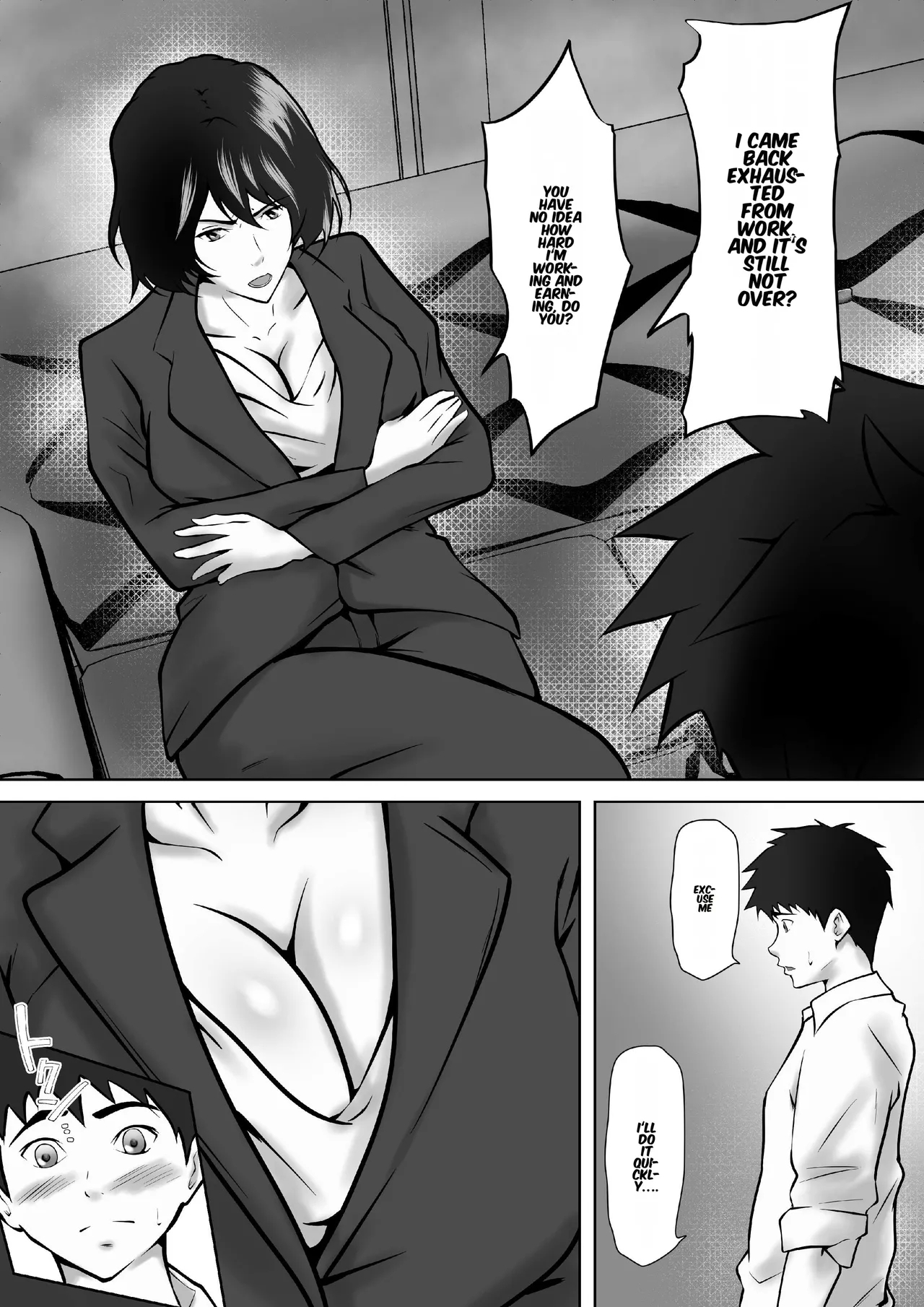 Tachiba Gyakuten ~Pawahara o Suru Gibo no Onanie ga Toreta node Shitagawaseru Koto ni Shita 3
