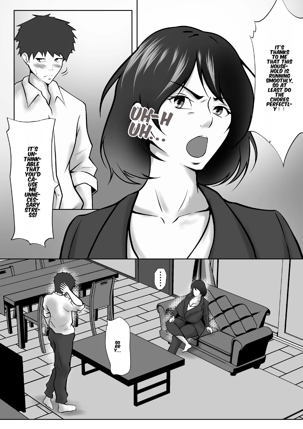 Tachiba Gyakuten ~Pawahara o Suru Gibo no Onanie ga Toreta node Shitagawaseru Koto ni Shita 4