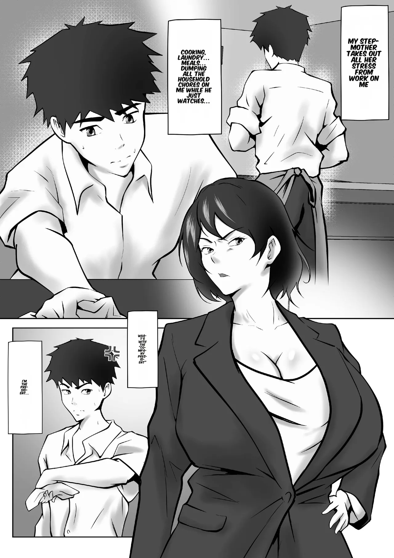 Tachiba Gyakuten ~Pawahara o Suru Gibo no Onanie ga Toreta node Shitagawaseru Koto ni Shita 6