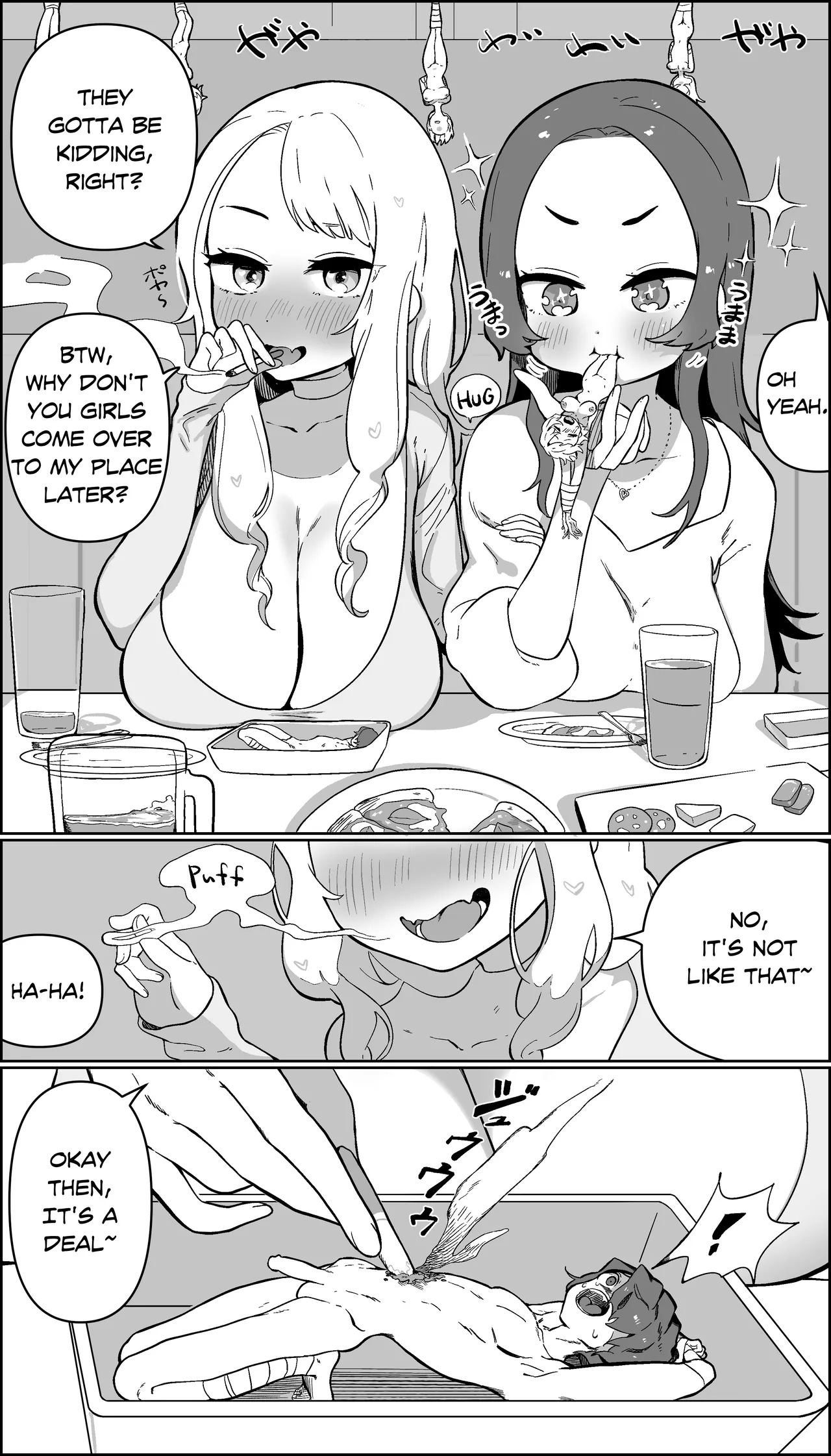 Joshikai to Tabako? | Girls' night out and cigarettes? 1