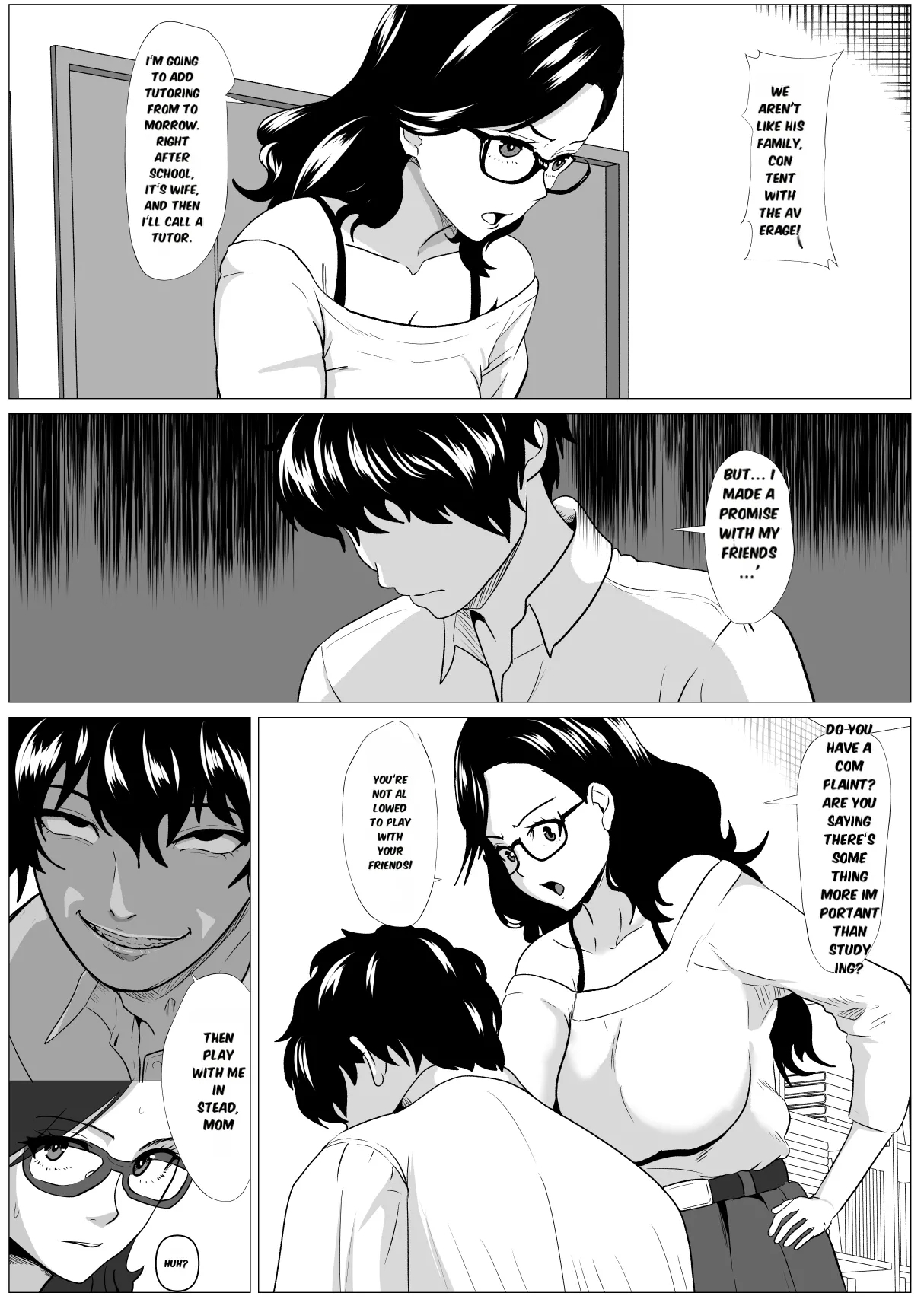 Kyōiku mama Musuko no Chinpo ni Kyōikusareru - Page 3