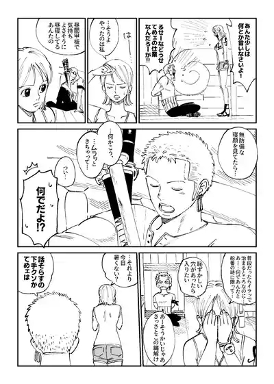 【R18】Zoronami zoro Manga 3