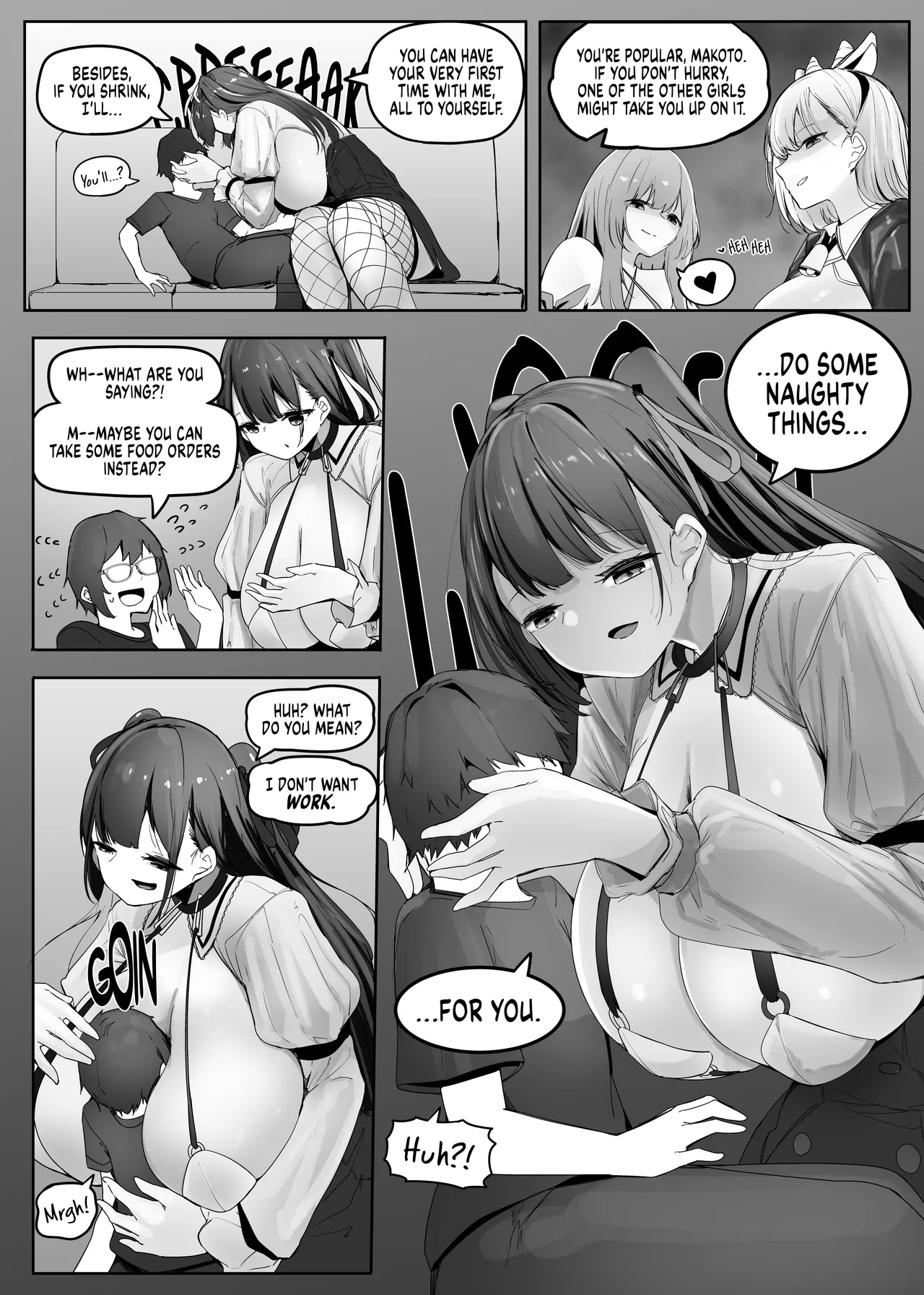 All the girls in the store are big and yandereongoing - Page 5
