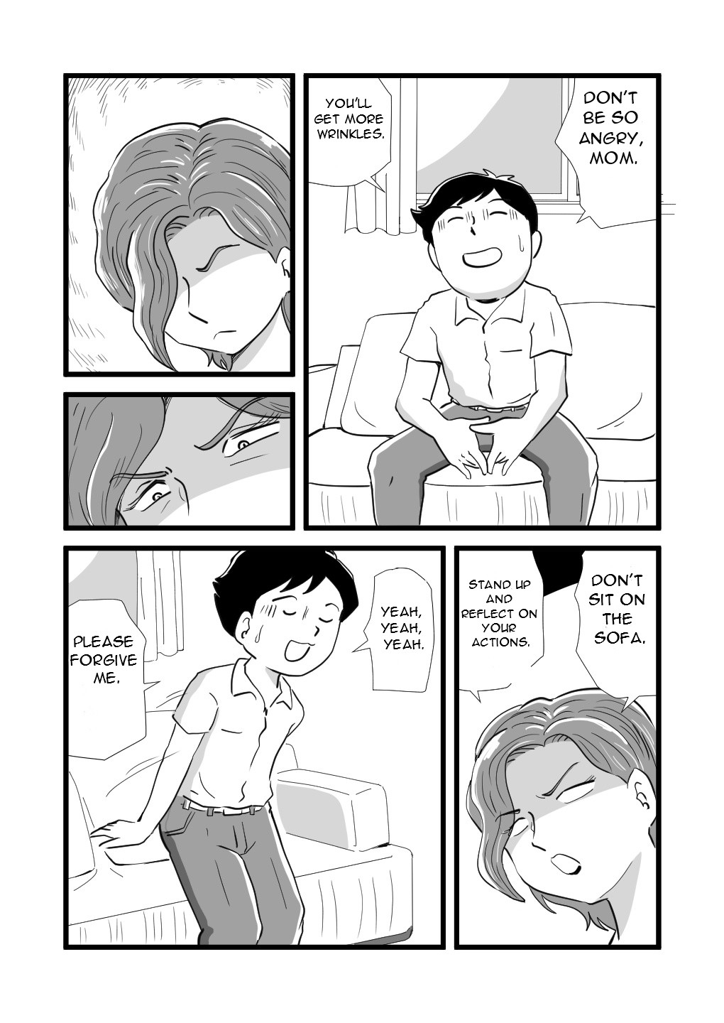 Kigen no Warui Haha wo Koufuku ni Saseta Musuko - The Son Who Made His Grumpy Mother Happy - Page 10