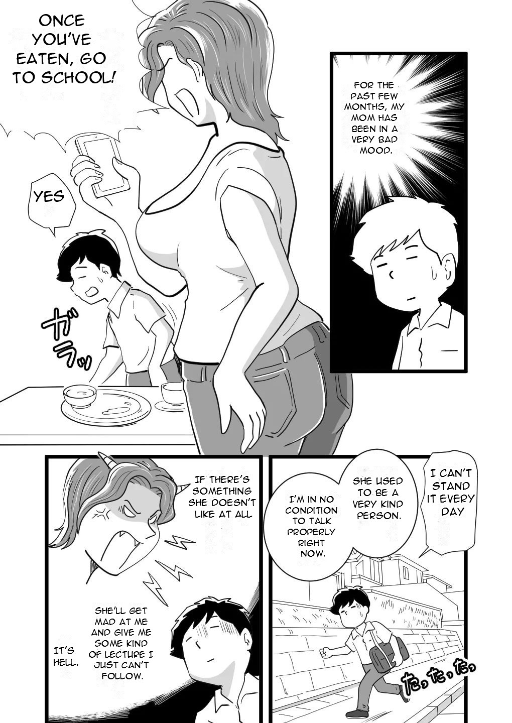 Kigen no Warui Haha wo Koufuku ni Saseta Musuko - The Son Who Made His Grumpy Mother Happy - Page 5